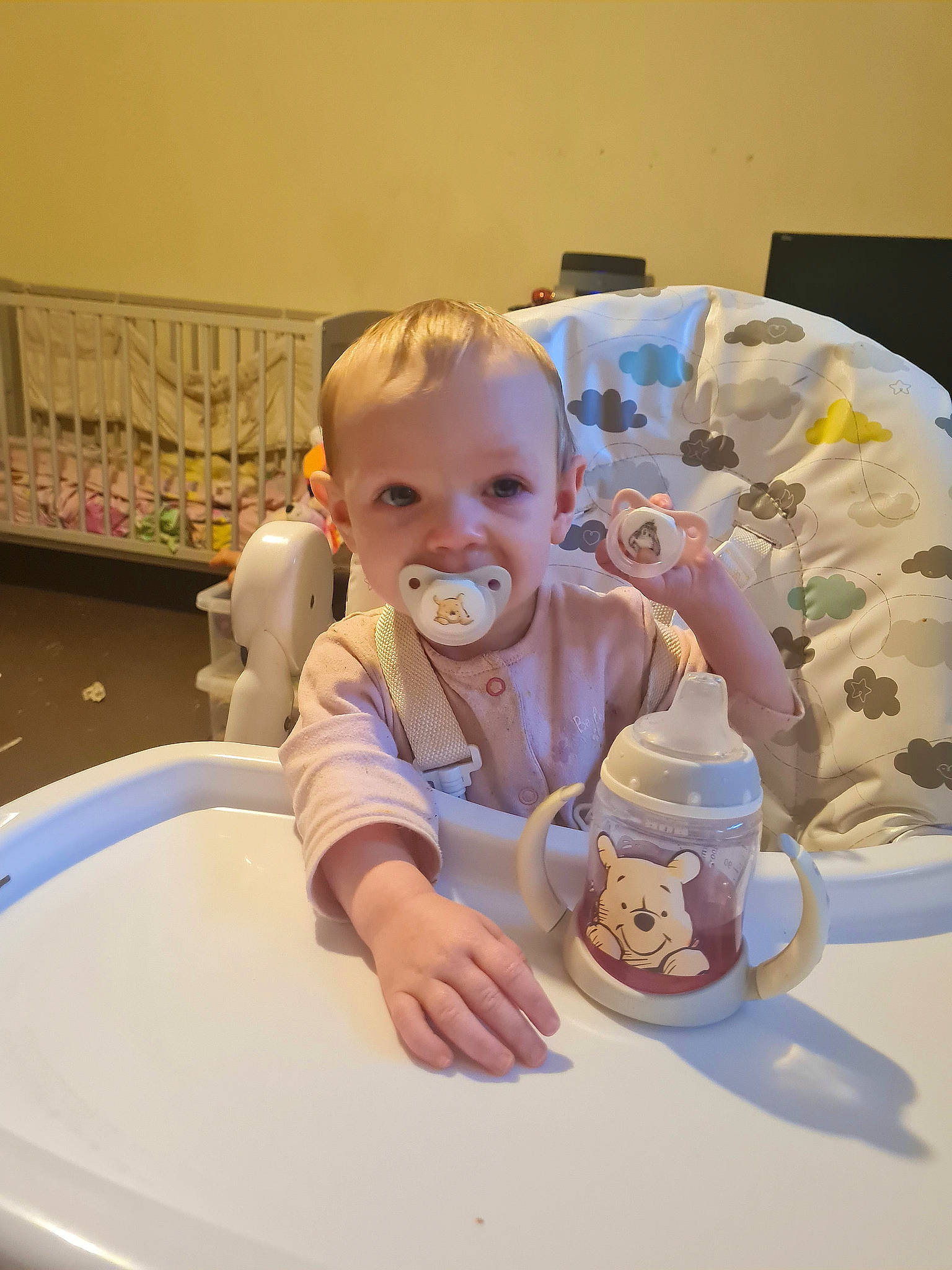 Rosealia joined the competition — help win amazing prizes! baby, baby_laughing, baby_products, baby_toddler_clothing, cheek, child, comfort, drinkware, event, eye, flooring, fun, happy, joy, person, play, room, sitting, smile, toddler