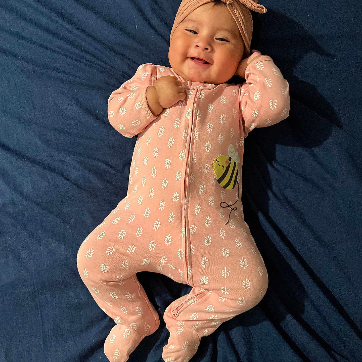 Julia joined the competition — help win amazing prizes! baby, blanket, bodypart, bonnet, cap, clothing, face, finger, hand, happy, hat, head, newborn, pajamas, person, photography, portrait, sleeve, smile, toy