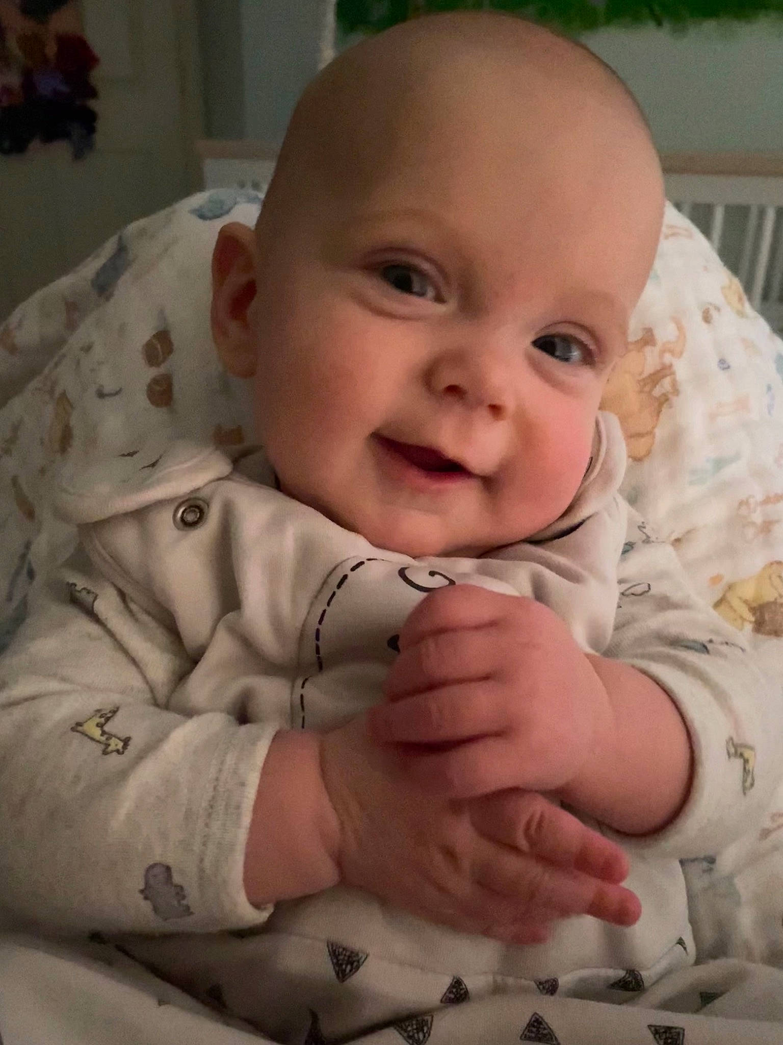 Aurora joined the competition — help win amazing prizes! baby, baby_toddler_clothing, cheek, chin, clothing, comfort, eye, eyebrow, finger, gesture, hairstyle, happy, iris, lip, mammal, mouth, nose, person, skin, sleeve