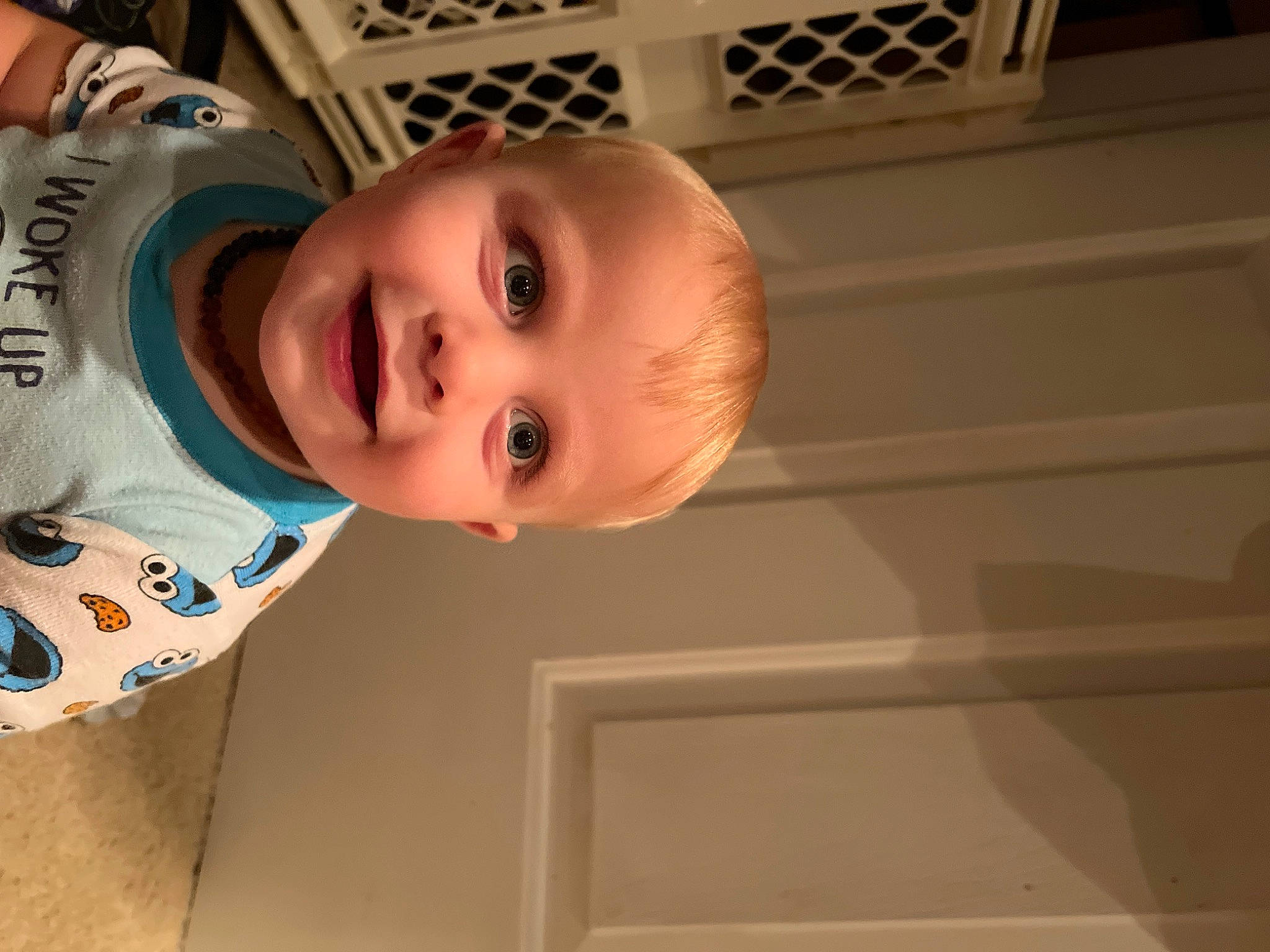 Jacob joined the competition — help win amazing prizes! baby, baby_products, baby_toddler_clothing, cheek, child, eye, eyebrow, fun, happy, iris, joy, nose, person, room, sleeve, smile, toddler, wood