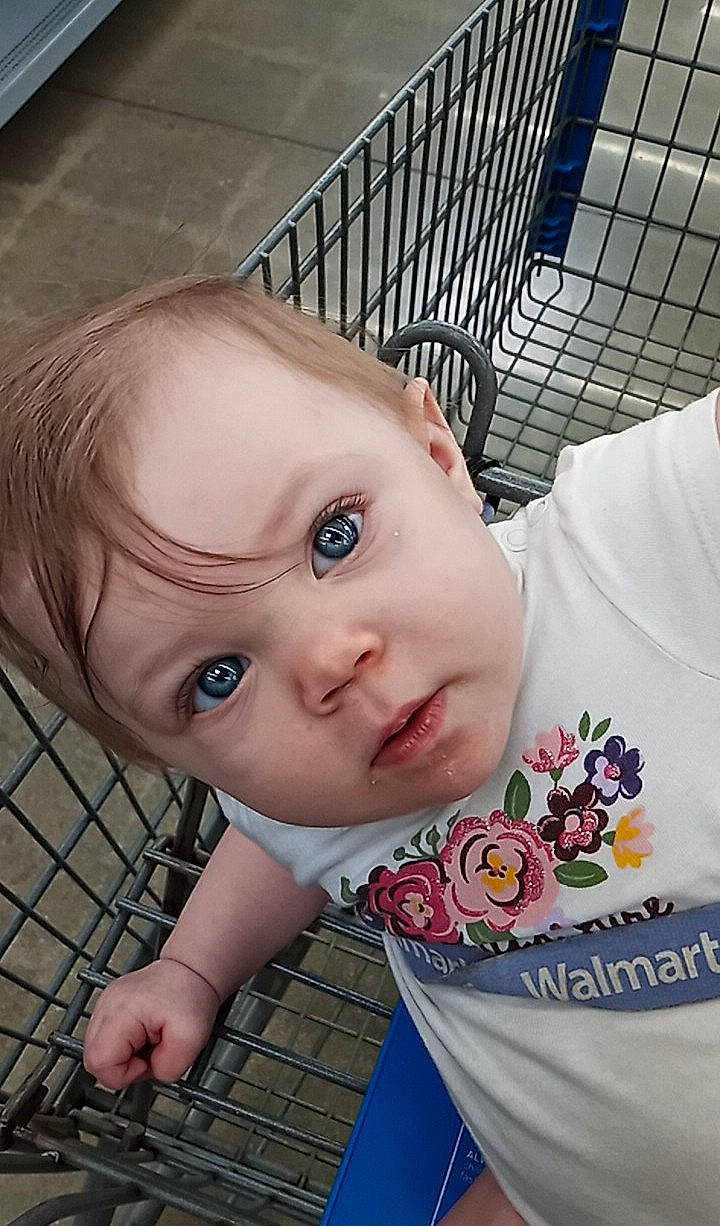 Ainsley joined the competition — help win amazing prizes! baby, baby_products, baby_toddler_clothing, cheek, child, eye, eyelash, hand, happy, head, iris, lip, mouth, nose, organ, person, plant, skin, smile, toddler