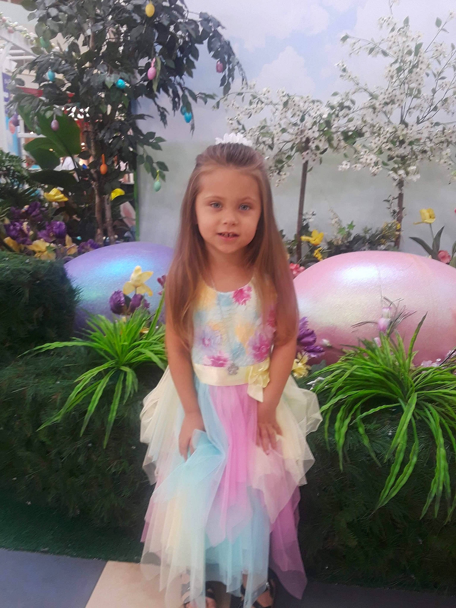 Amaria is registered to the contest to win money with this photo: child, costume, dress, flower_girl, fun, happy, person, pink, smile, toddler