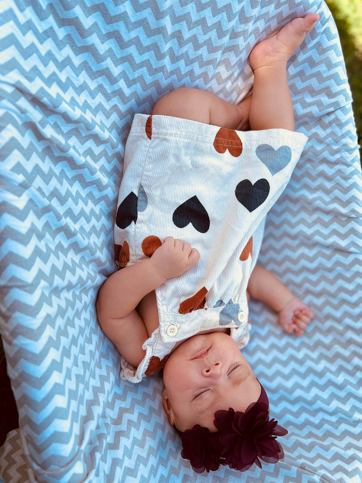 Makenley joined the competition — help win amazing prizes! baby, baby_products, baby_toddler_clothing, barefoot, bed_sheet, bedding, child, comfort, font, foot, fun, happy, human_leg, linens, pattern, person, sleeve, t_shirt, textile, thigh