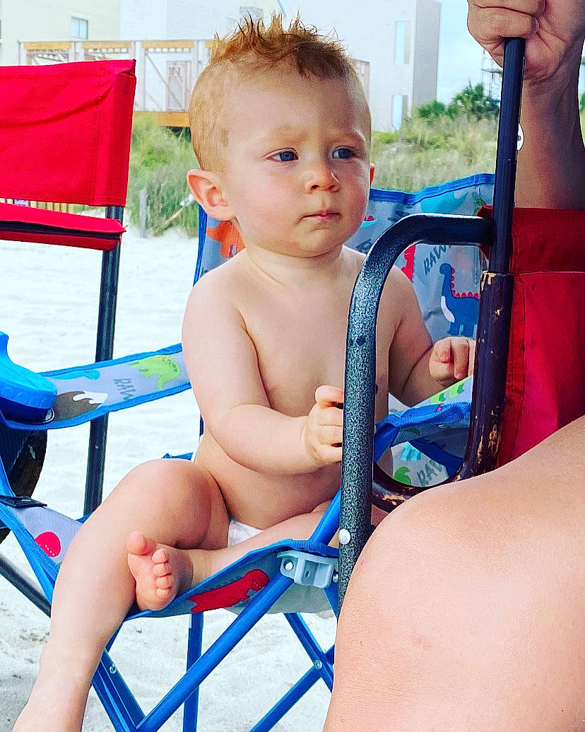 Clay joined the competition — help win amazing prizes! azure, baby, blue, chest, face, finger, fun, hand, head, human_body, joint, leg, leisure, muscle, person, product, skin, summer, thigh, thumb