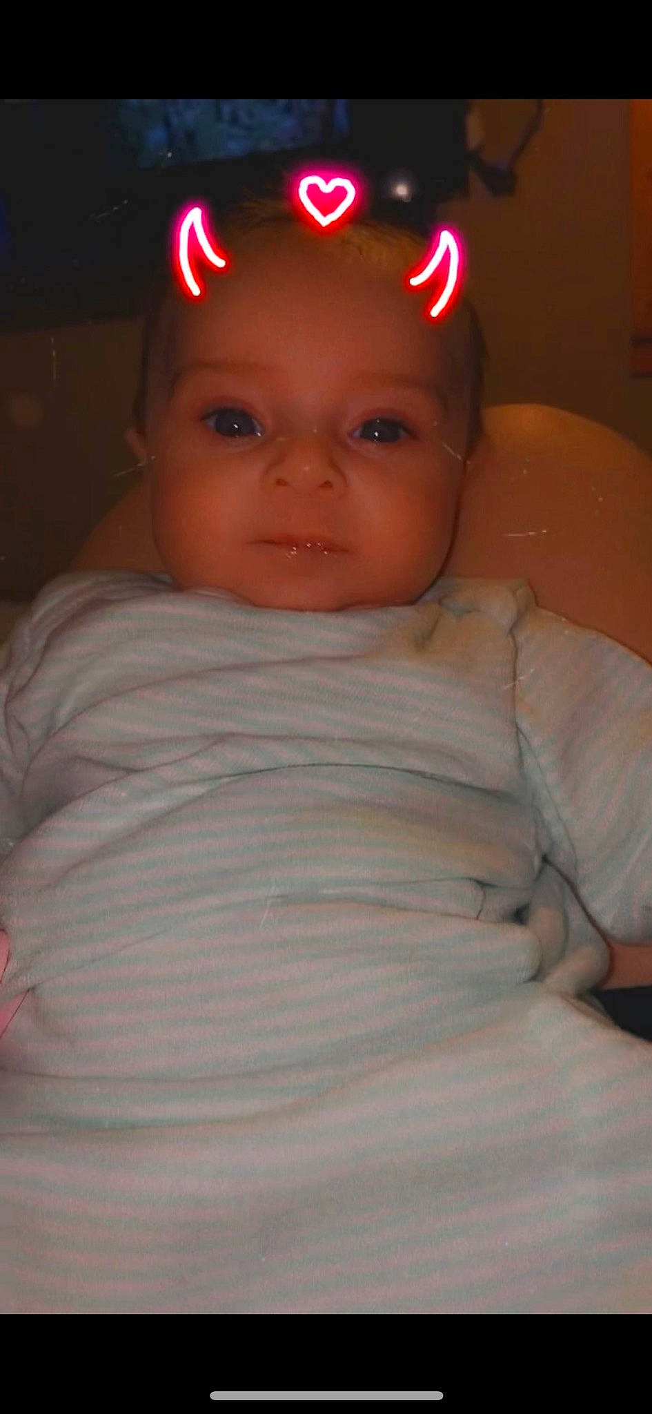 Sarai joined the competition — help win amazing prizes! arm, baby, cheek, child, comfort, costume_hat, eye, eyebrow, finger, happy, headwear, human_body, iris, lip, mouth, nose, person, skin, smile, textile