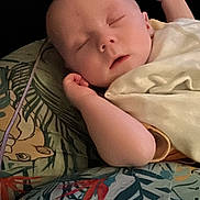 Elliott joined the competition — help win amazing prizes! baby, sleeping, blanket, bed, bedding, cartoon, animal_prints, child, peaceful, cozy, infant, cute, soft, resting, pillow, comfort, indoors, young, portrait, relaxation