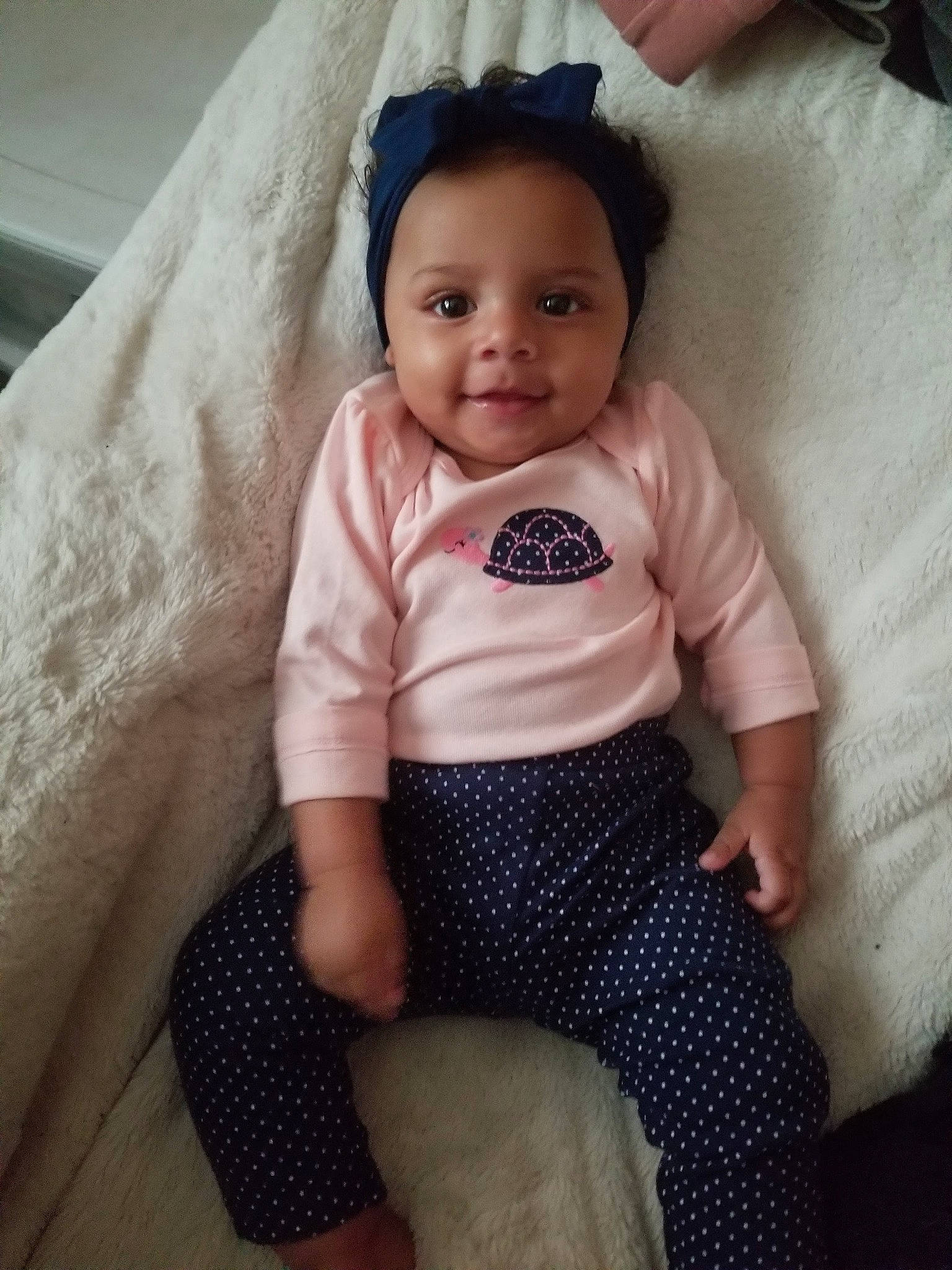Alanah joined the competition — help win amazing prizes! baby_toddler_clothing, comfort, cool, eye, finger, happy, head, headgear, human_body, joint, joy, leg, neck, person, pink, shoulder, skin, sleeve, smile, thigh