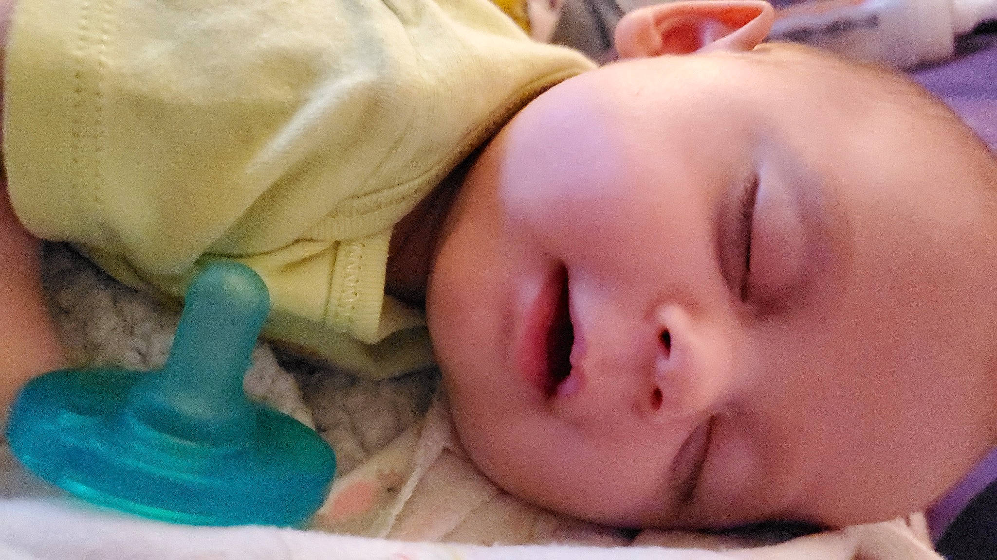 Kylin joined the competition — help win amazing prizes! baby, baby_toddler_clothing, cheek, chin, eyebrow, eyelash, finger, forehead, happy, head, headgear, iris, lip, mammal, mouth, neck, nose, person, plastic_bottle, skin