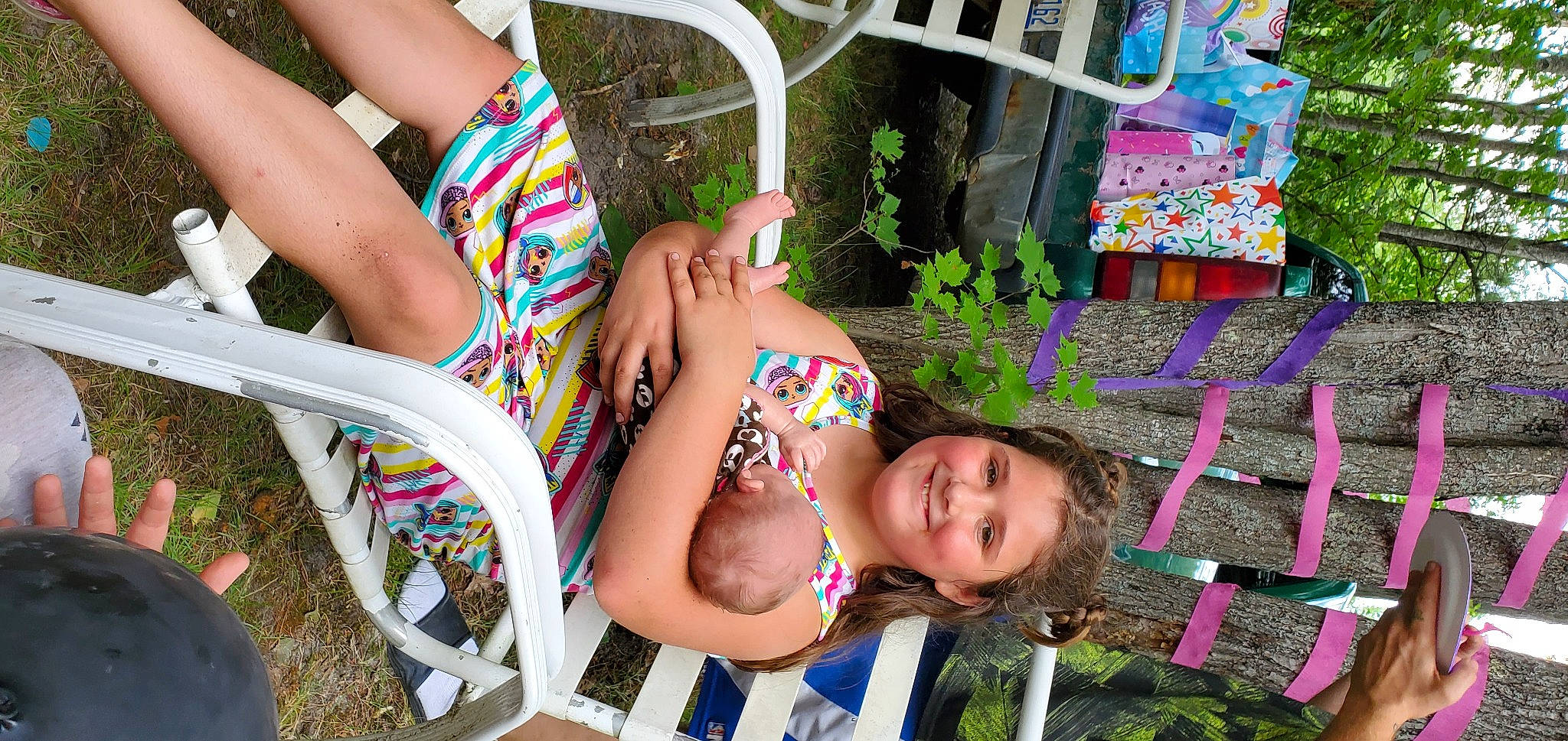 Kae-jay joined the competition — help win amazing prizes! beauty, child, fun, grass, green, happy, human_body, human_leg, joy, leg, leisure, people, person, photograph, pink, plant, smile, snapshot, summer, textile