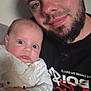 Horia participe au concours pour gagner de l'argent avec cette photo : baby, man, beard, face, portrait, indoor, clothing, pajamas, cute, child, person, holding, expression, skin, head, eyes, hand, family, love, casual