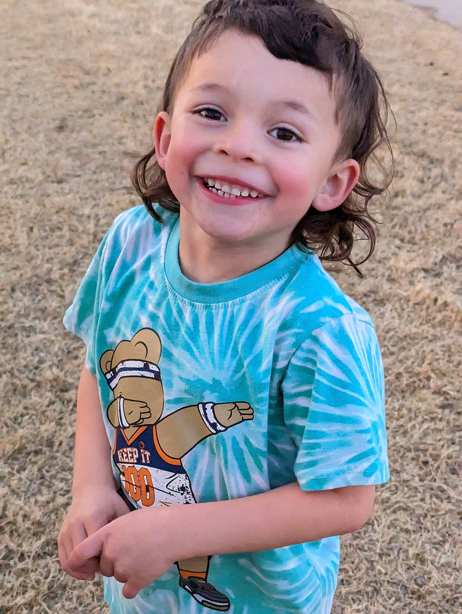 Graysen joined the competition — help win amazing prizes! arm, azure, cool, eye, fun, grass, hair, hand, happy, head, human_body, iris, joy, natural_environment, people_in_nature, person, shoulder, skin, sleeve, smile