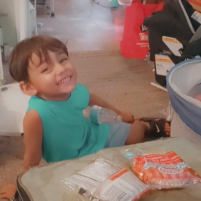 Tyten is registered to the contest to win money with this photo: baby, child, flesh, frozen_food, joy, person, plastic, plastic_wrap, toddler