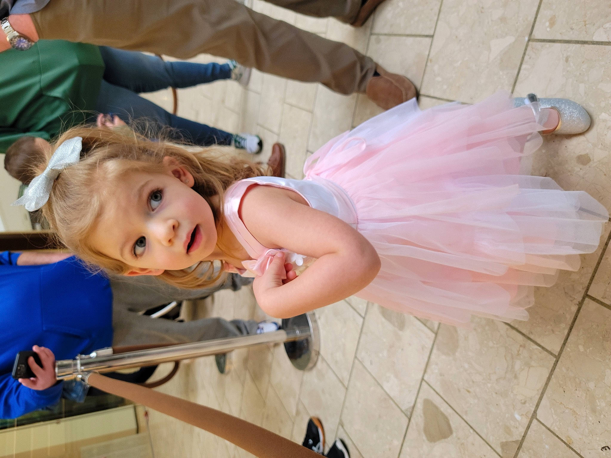 Marissa Danielle joined the competition — help win amazing prizes! baby, baby_carriage, baby_products, baby_toddler_clothing, blond, bridal_clothing, child, dress, event, flooring, formal_wear, fun, happy, leisure, person, sitting, skin, surprise, toddler, tradition