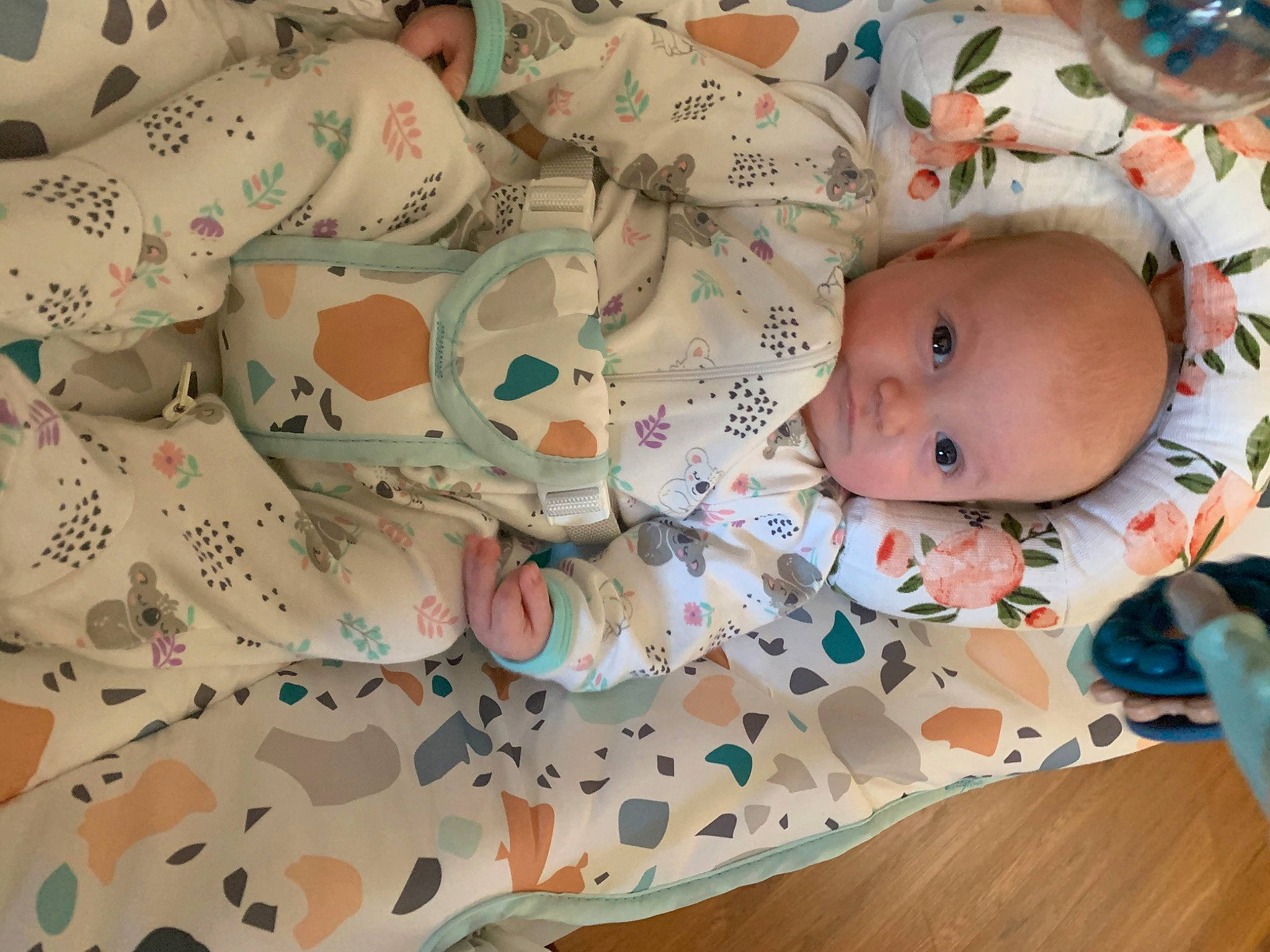 Natalie joined the competition — help win amazing prizes! baby, baby_products, baby_toddler_clothing, cheek, child, comfort, flooring, hardwood, linens, pattern, person, plastic, product, room, sleeve, textile, toddler, wood, wood_flooring