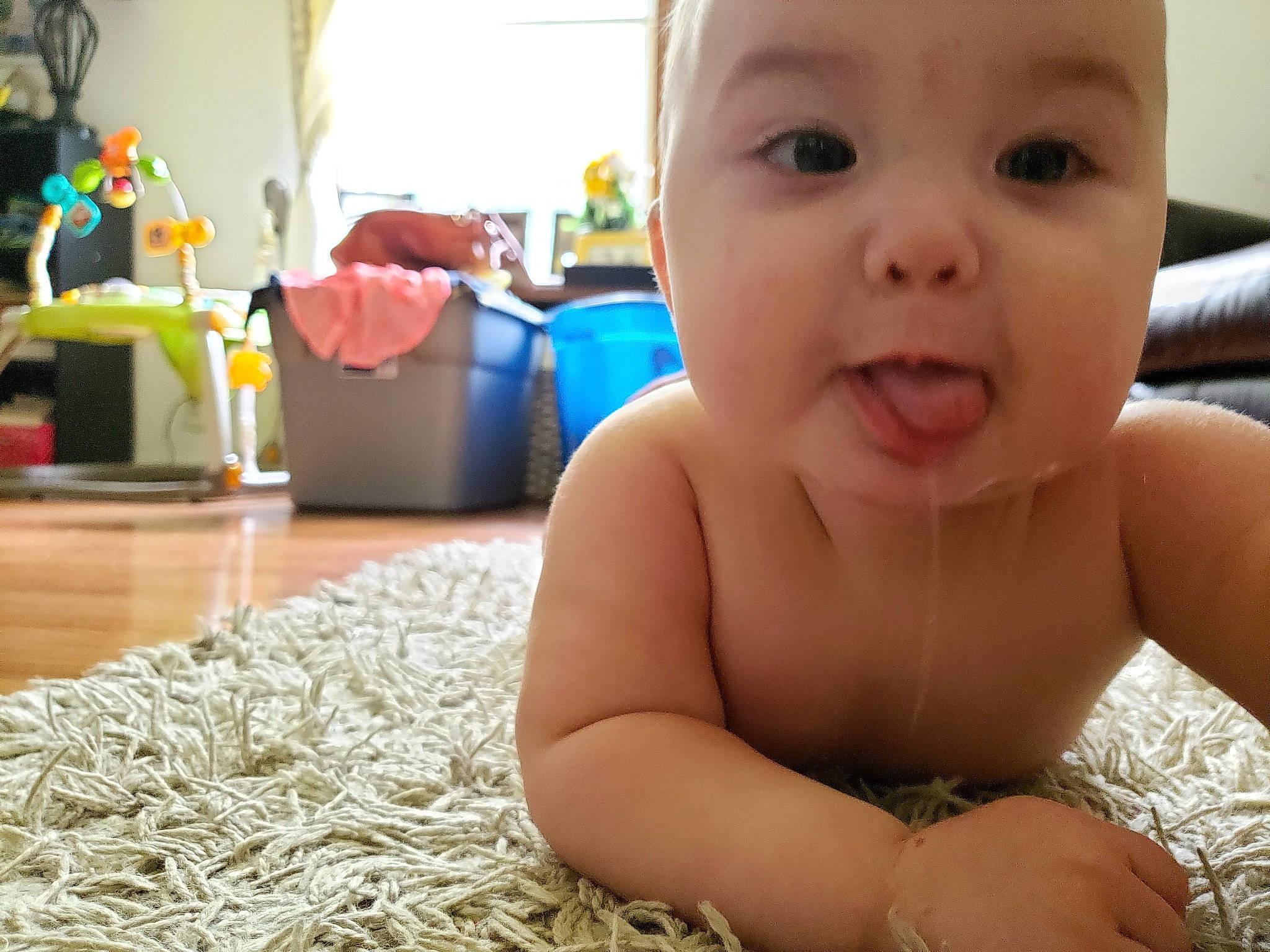 Linkin joined the competition — help win amazing prizes! baby, baby_making_funny_faces, cheek, child, chin, ear, eye, face, facial_expression, finger, head, lip, mouth, nose, person, skin, smile, thumb, toddler