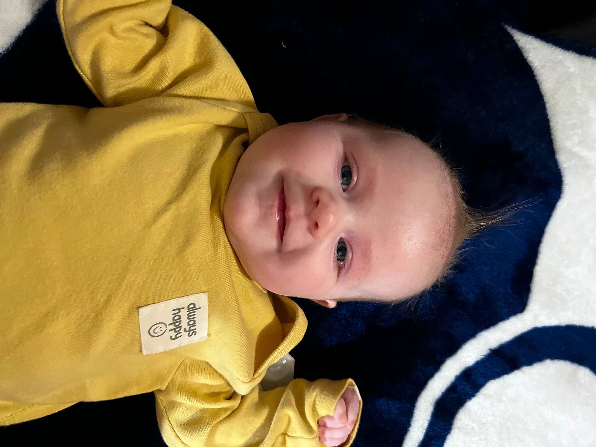 Marley is registered to the contest to win money with this photo: baby, baby_toddler_clothing, cheek, child, chin, comfort, electric_blue, eye, eyebrow, face, hat, head, jacket, joy, nose, person, skin, sleeve, smile, toddler