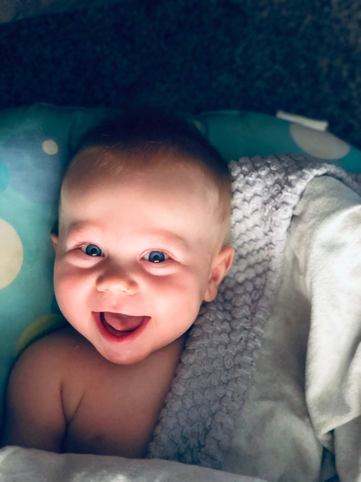 Karsyn is registered to the contest to win money with this photo: baby, beauty, cheek, child, chin, eye, eyebrow, face, facial_expression, forehead, head, iris, lip, mouth, nose, organ, person, skin, smile, snapshot