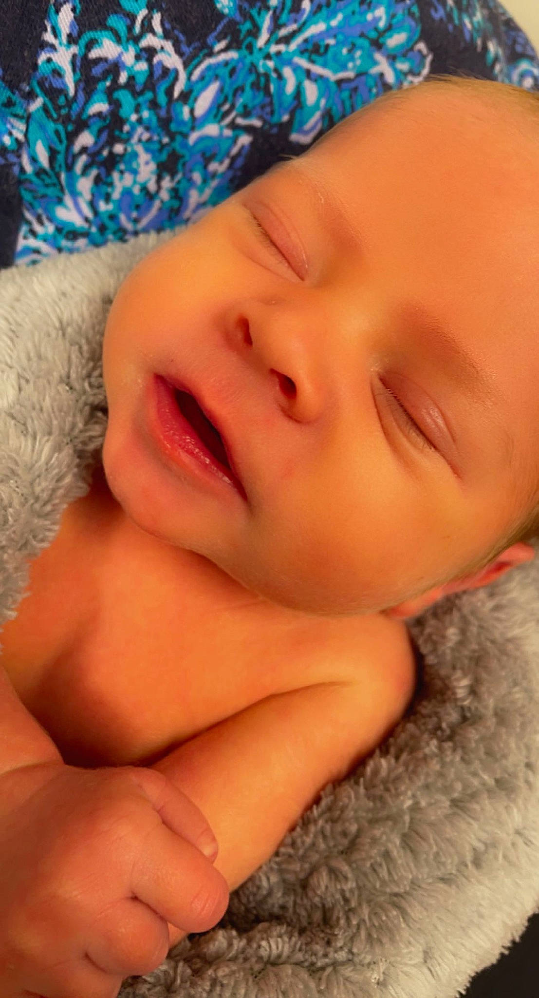 Zayden is registered to the contest to win money with this photo: baby, blue, cheek, chin, eye, eyebrow, eyelash, face, finger, forehead, gesture, head, iris, lip, mouth, muscle, nose, person, skin, smile