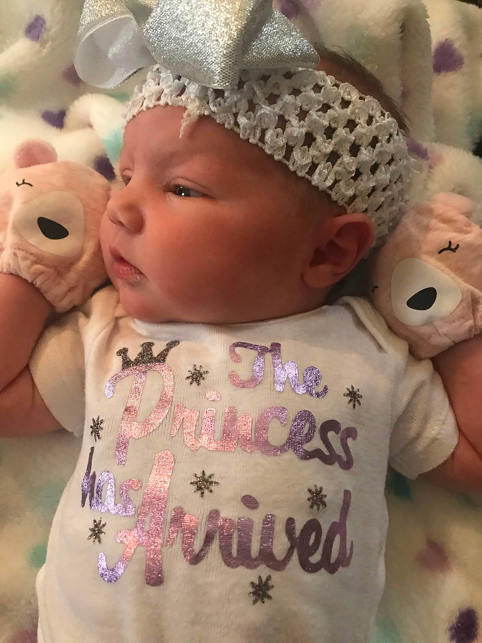 Layken joined the competition — help win amazing prizes! baby, baby_toddler_clothing, beanie, bonnet, cap, cheek, child, forehead, head, headgear, headwear, knit_cap, person, pink, skin, toddler