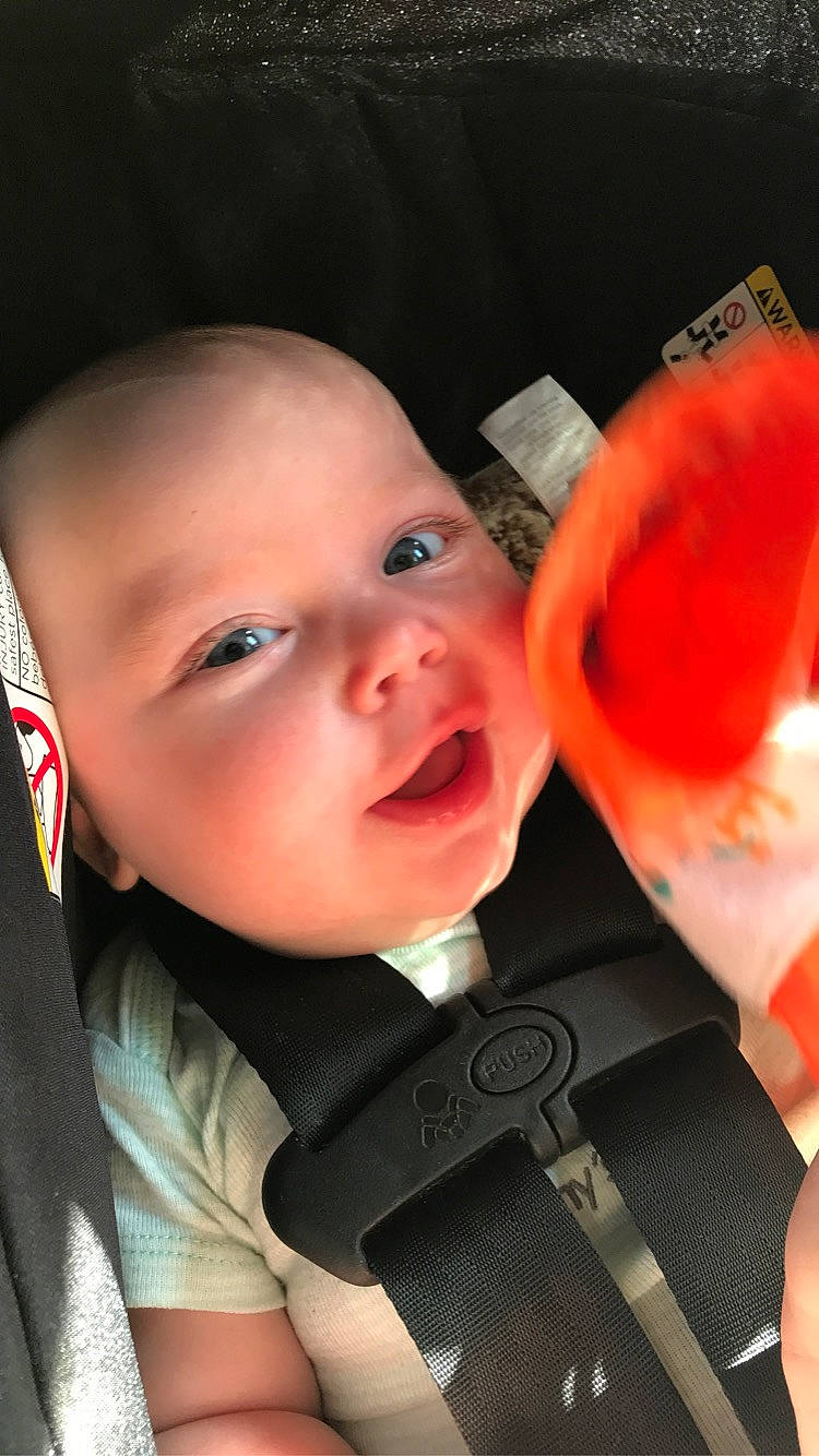 Devan joined the competition — help win amazing prizes! baby, baby_toddler_clothing, cheek, child, chin, collar, comfort, cool, eye, eyebrow, flash_photography, fun, happy, lip, mouth, nose, person, skin, sleeve, smile