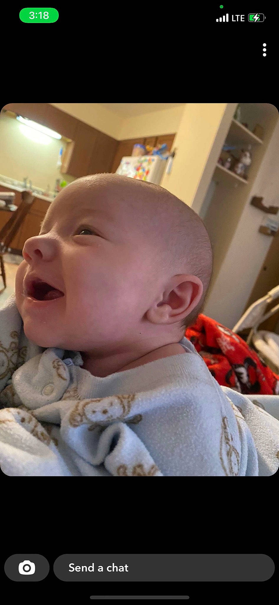 Kaizyn is registered to the contest to win money with this photo: baby, baby_laughing, baby_products, baby_toddler_clothing, cheek, child, comfort, ear, iris, laugh, lip, person, product, skin, toddler, tongue, tooth