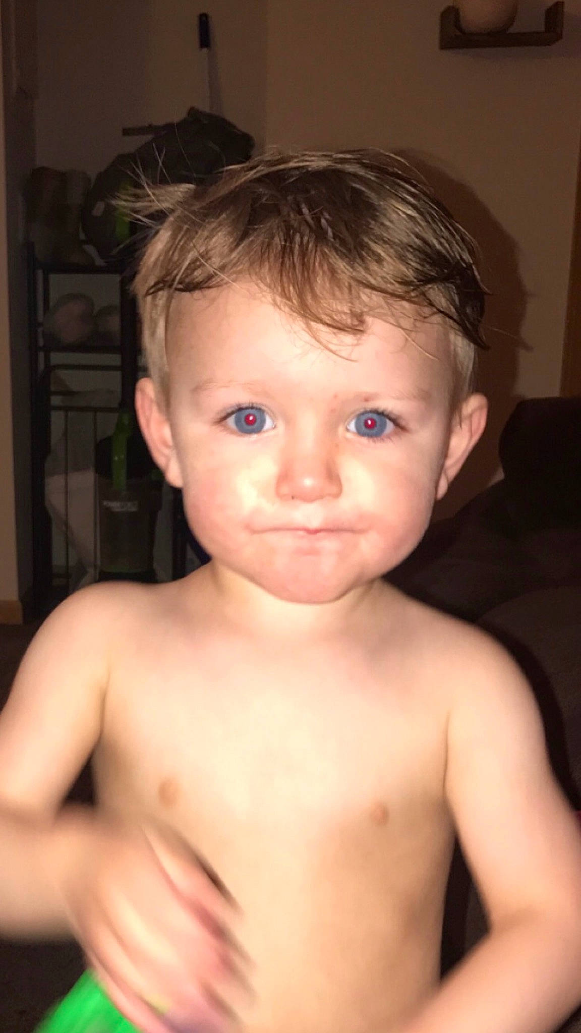 Kashton is registered to the contest to win money with this photo: barechested, cheek, chest, child, chin, ear, eye, eyebrow, eyelash, forehead, hairstyle, iris, jaw, joint, muscle, neck, organ, person, shoulder, skin