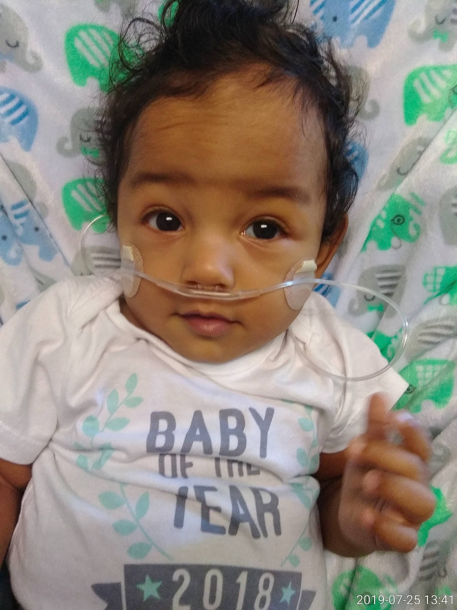 Maurice is registered to the contest to win money with this photo: baby, cheek, child, cool, face, forehead, happy, head, nose, person, smile, toddler