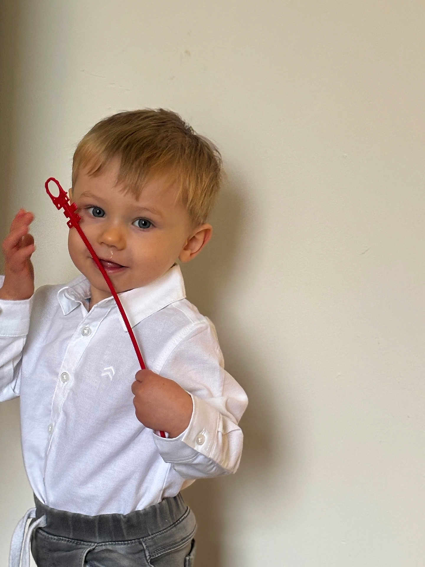 Elijah joined the competition — help win amazing prizes! accessories, blouse, bodypart, boy, child, clothing, face, finger, formalwear, hand, head, jeans, male, pants, person, photography, portrait, shirt, strap, tie