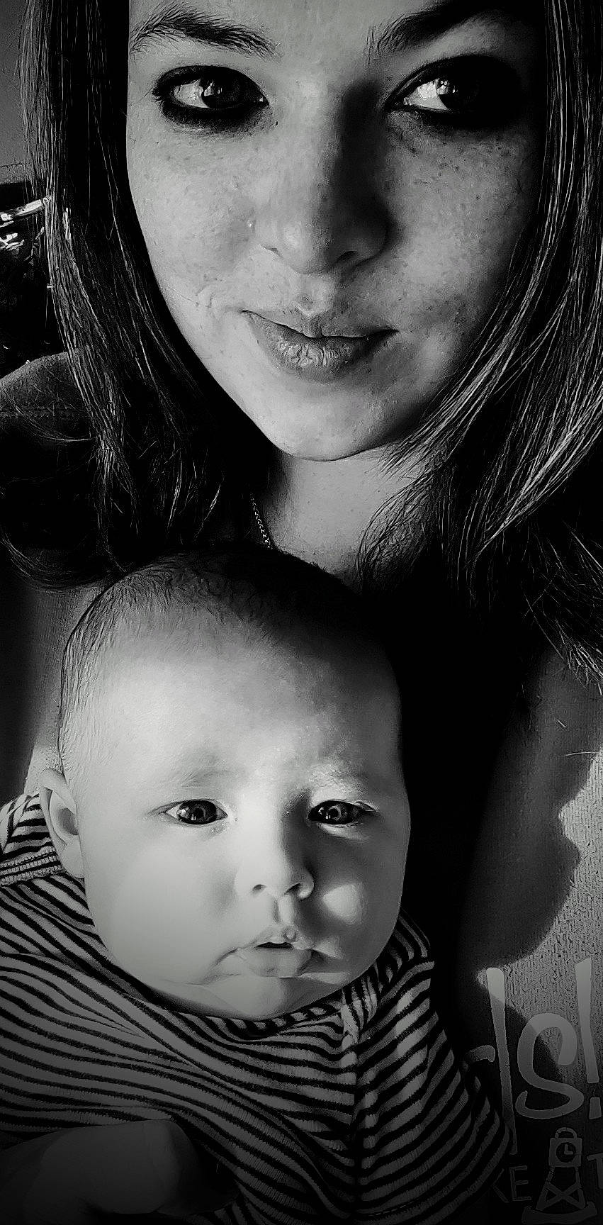 Shyann is registered to the contest to win money with this photo: black, black_and_white, cheek, chin, eyebrow, eyelash, facial_expression, flash_photography, gesture, hairstyle, happy, human, iris, lip, mouth, nose, organ, person, photograph, skin