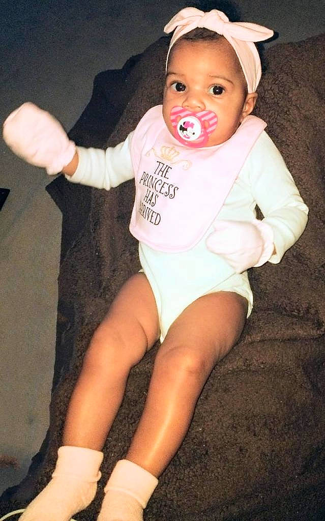 Jayana is registered to the contest to win money with this photo: baby, baby_toddler_clothing, cheek, comfort, eye, finger, headgear, human_body, iris, joint, knee, leg, lip, mammal, mouth, neck, organ, person, pink, skin