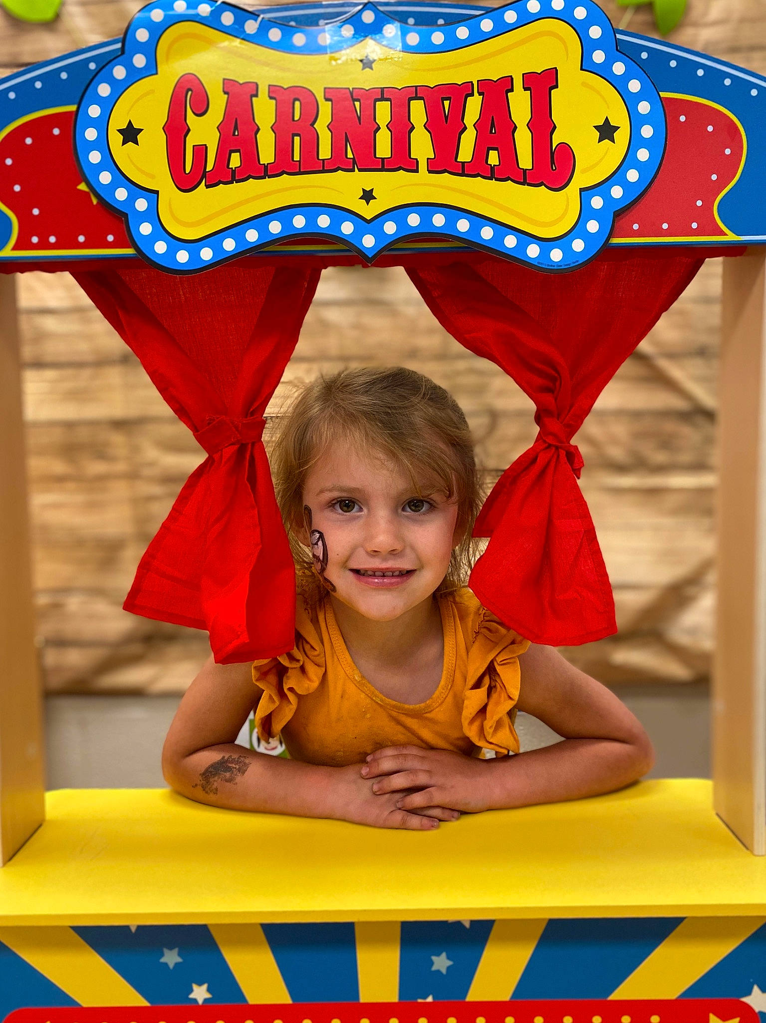 Ava joined the competition — help win amazing prizes! amusement_ride, child, event, fun, games, hairstyle, happy, joy, leisure, logo, organ, person, photograph, play, product, recreation, red, smile, snapshot, toddler