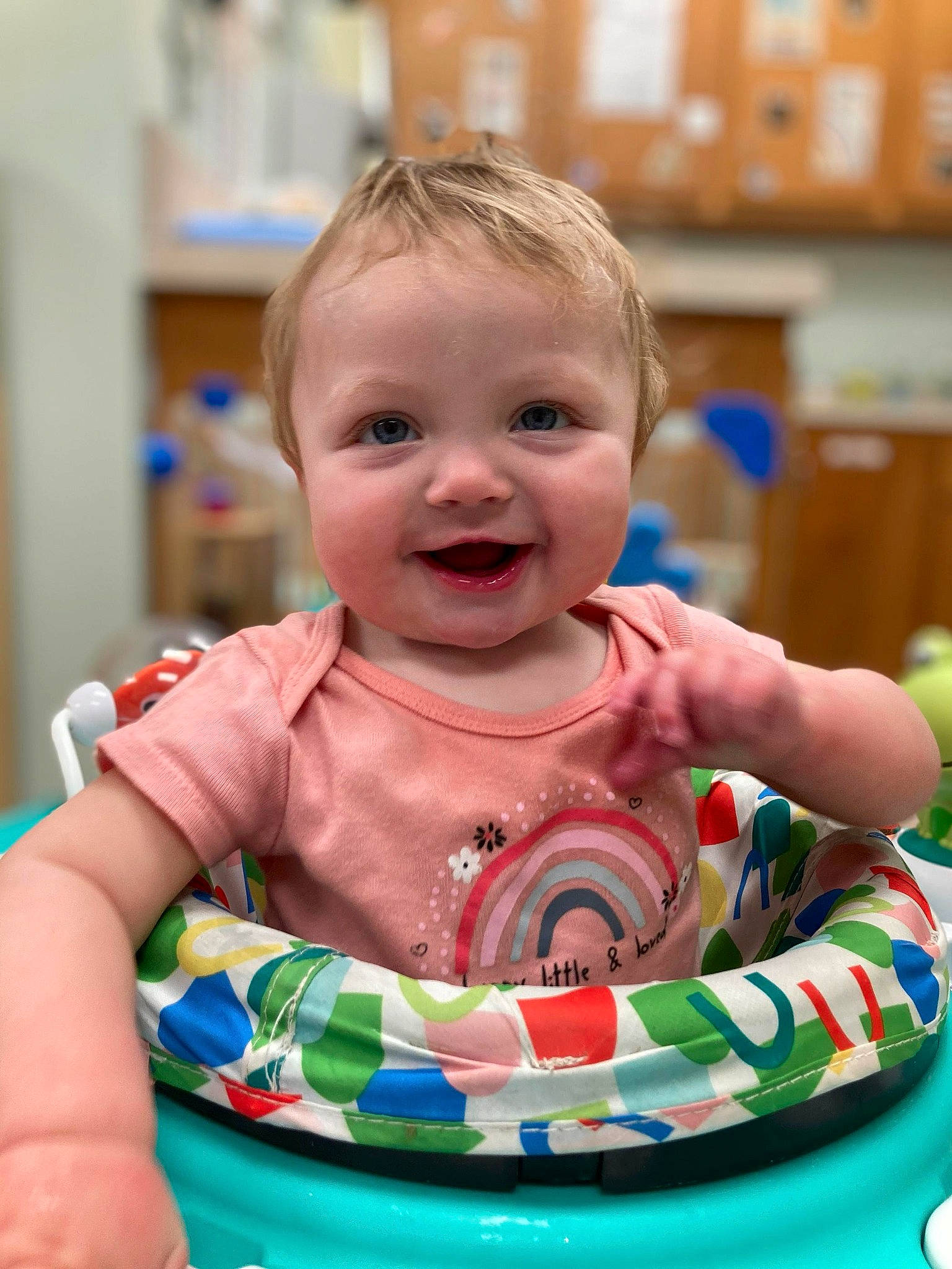 Melody joined the competition — help win amazing prizes! baby, baby_playing_with_toys, baby_products, baby_toddler_clothing, baby_toys, cheek, child, event, fun, happy, joy, leisure, person, play, recreation, sitting, skin, smile, toddler, toy