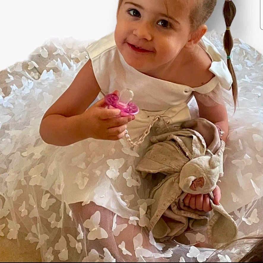 Aria participe au concours pour gagner de l'argent avec cette photo : baby, bodypart, child, clothing, dress, electronics, face, female, finger, flower, girl, hand, head, mobilephone, newborn, person, phone, photography, portrait, text