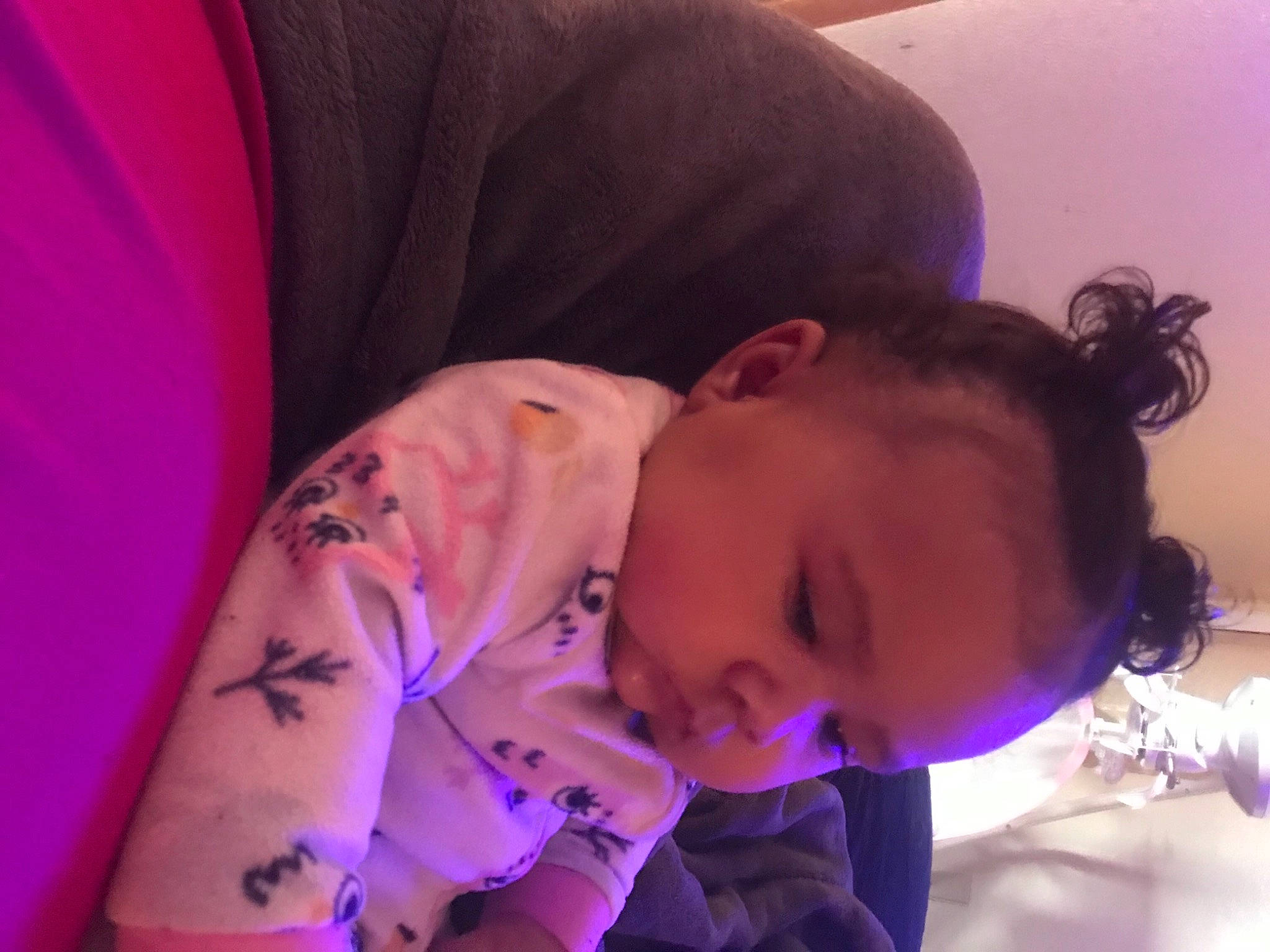 Aminah joined the competition — help win amazing prizes! black_hair, ear, electric_blue, eyebrow, eyelash, fun, happy, lip, long_hair, magenta, mouth, neck, nose, person, pink, plant, purple, shoulder, skin, trunk