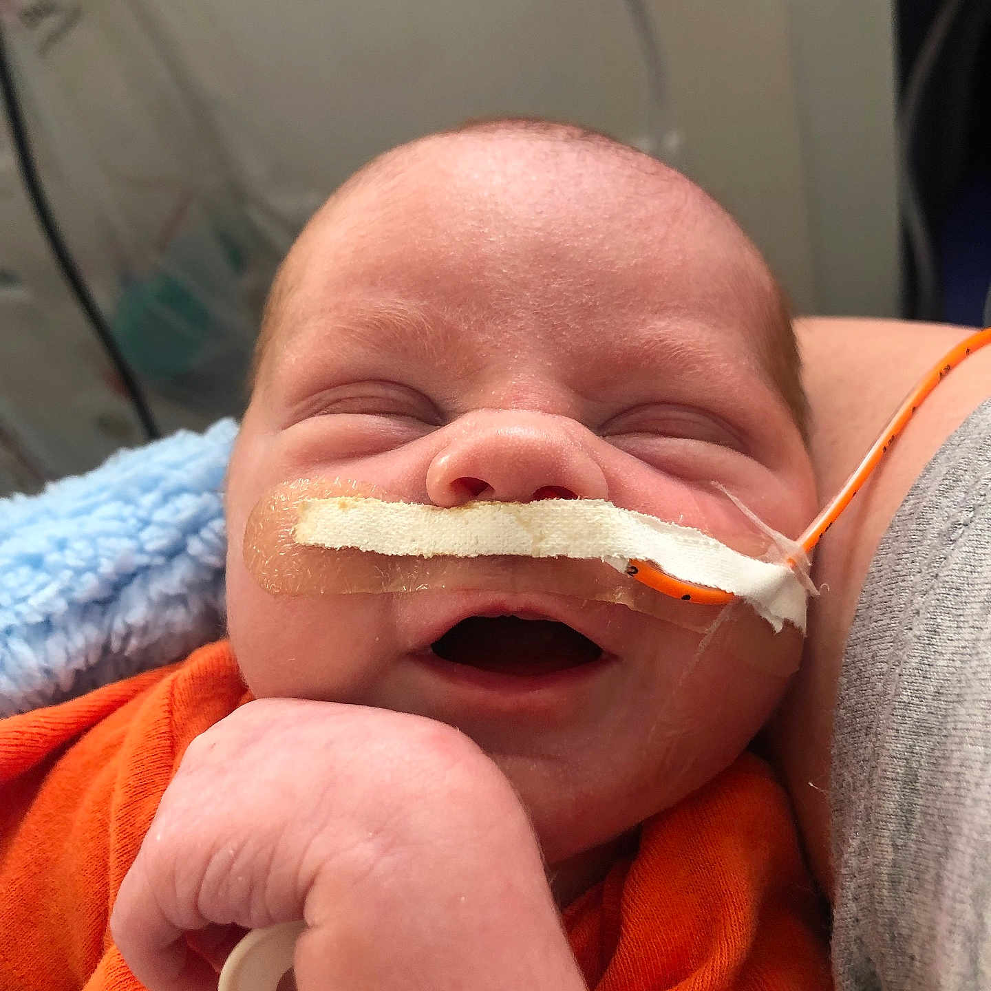 Justin joined the competition — help win amazing prizes! architecture, baby, bodypart, building, cutlery, face, finger, furniture, hand, happy, head, hospital, medication, newborn, person, photography, pill, portrait, spoon, towel