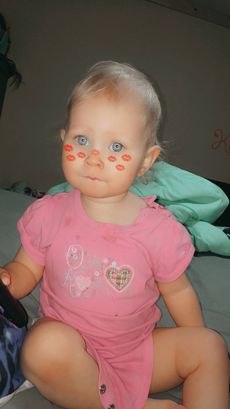 Karmyn joined the competition — help win amazing prizes! baby, baby_toddler_clothing, cheek, chest, chin, eyelash, fun, happy, head, human_body, iris, lip, mouth, neck, nose, person, pink, skin, sleeve, toddler