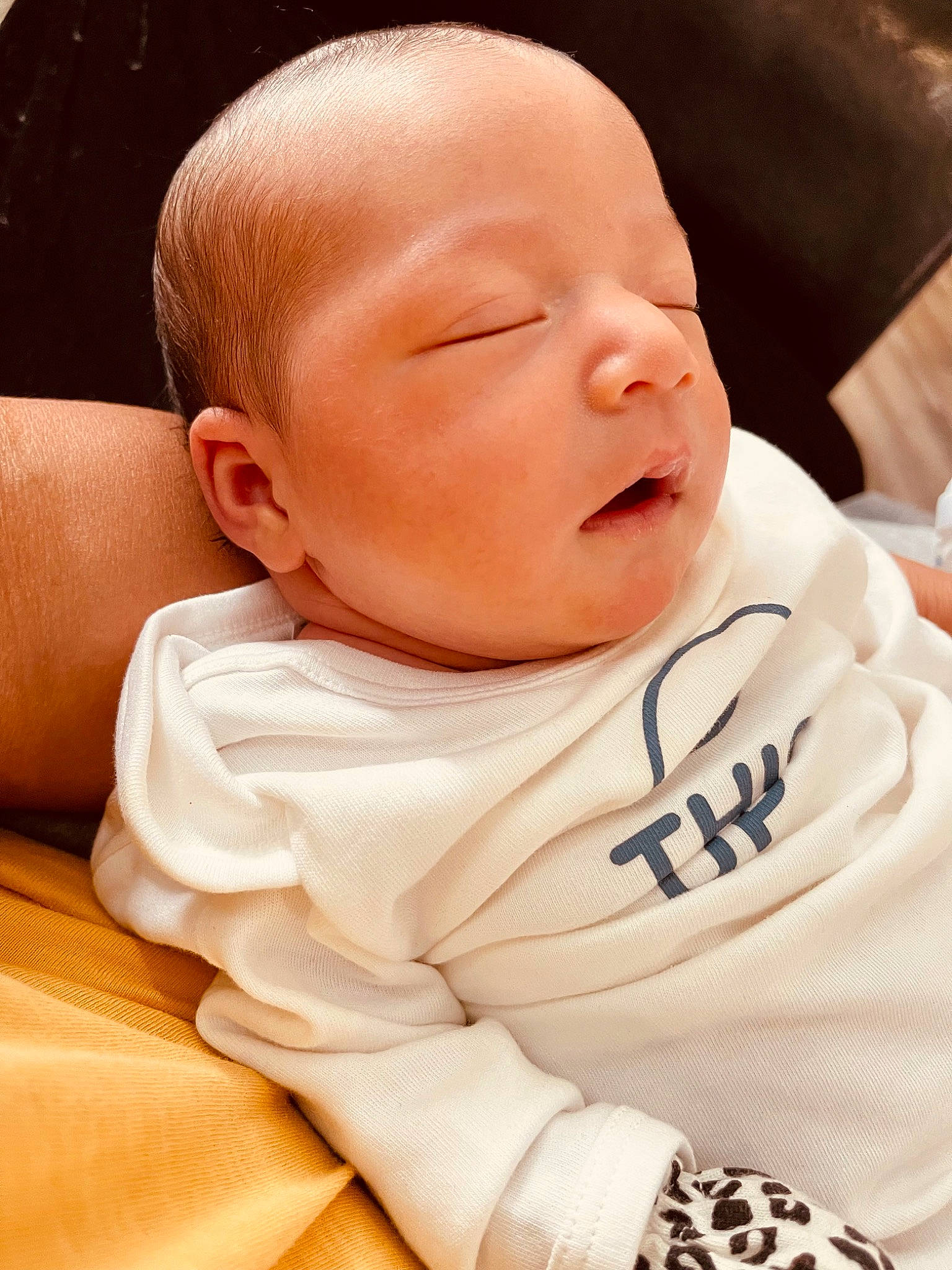 Adalynn Rose is registered to the contest to win money with this photo: baby, baby_toddler_clothing, carmine, cheek, child, comfort, eyelash, finger, grass, happy, human_body, mammal, nose, orange, pattern, person, sitting, skin, sleeve, toddler