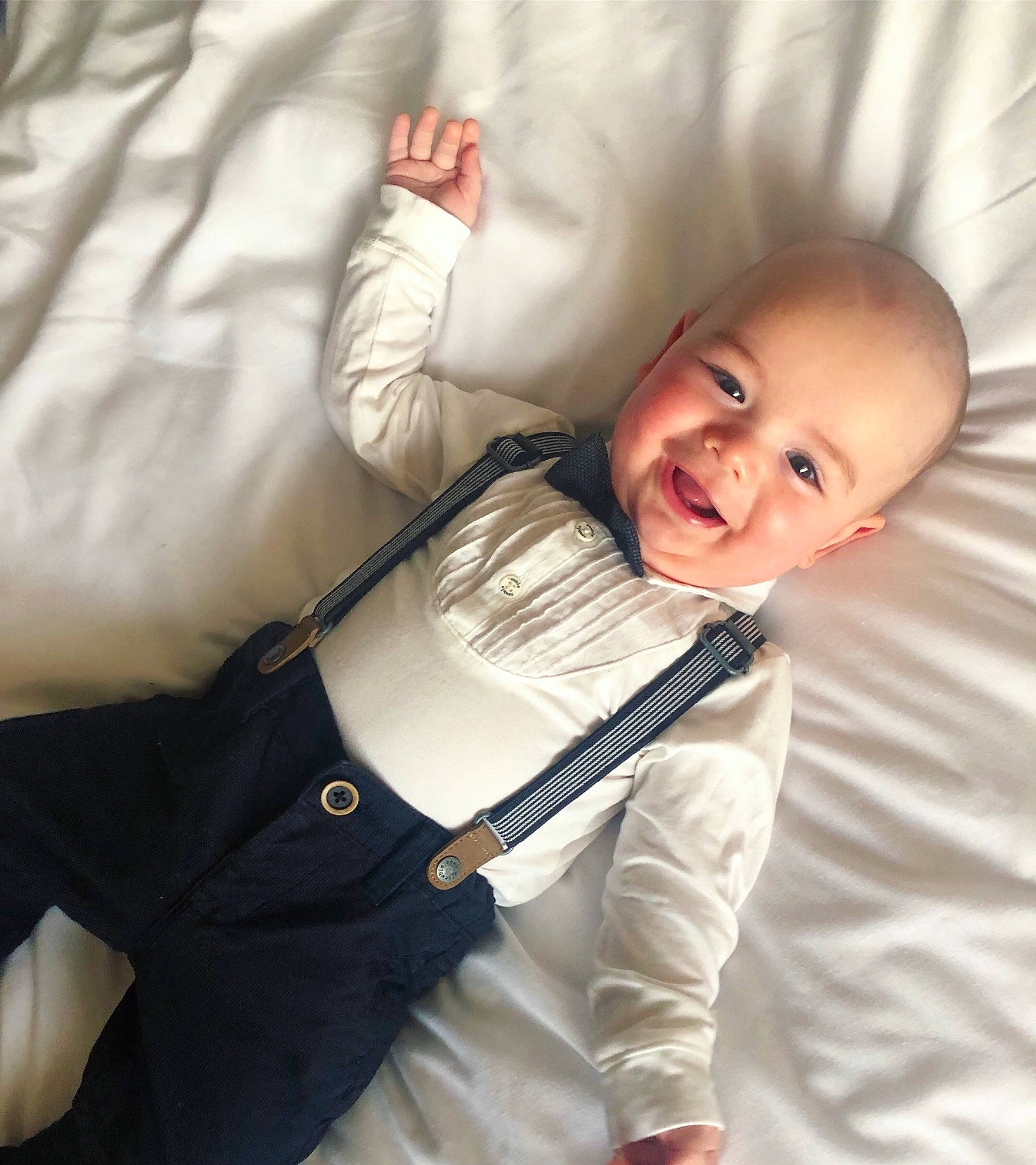 Indigo is registered to the contest to win money with this photo: abdomen, baby, child, person, product, toddler