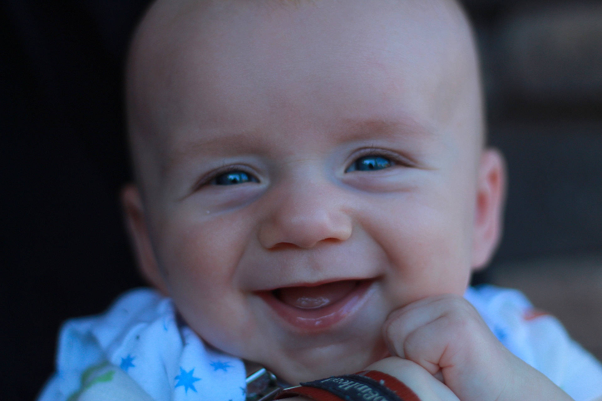 Max joined the competition — help win amazing prizes! baby, baby_laughing, baby_toddler_clothing, cheek, ear, eyebrow, eyelash, finger, flash_photography, gesture, happy, iris, joy, lip, mouth, nose, person, skin, smile, thumb