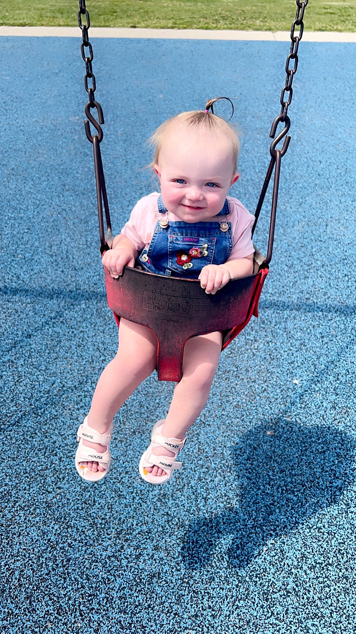 Kinsleigh joined the competition — help win amazing prizes! azure, baby, baby_toddler_clothing, city, electric_blue, fashion_accessory, finger, fun, grass, hand, happy, human_body, jewellery, joy, leisure, people_in_nature, person, playground, recreation, smile