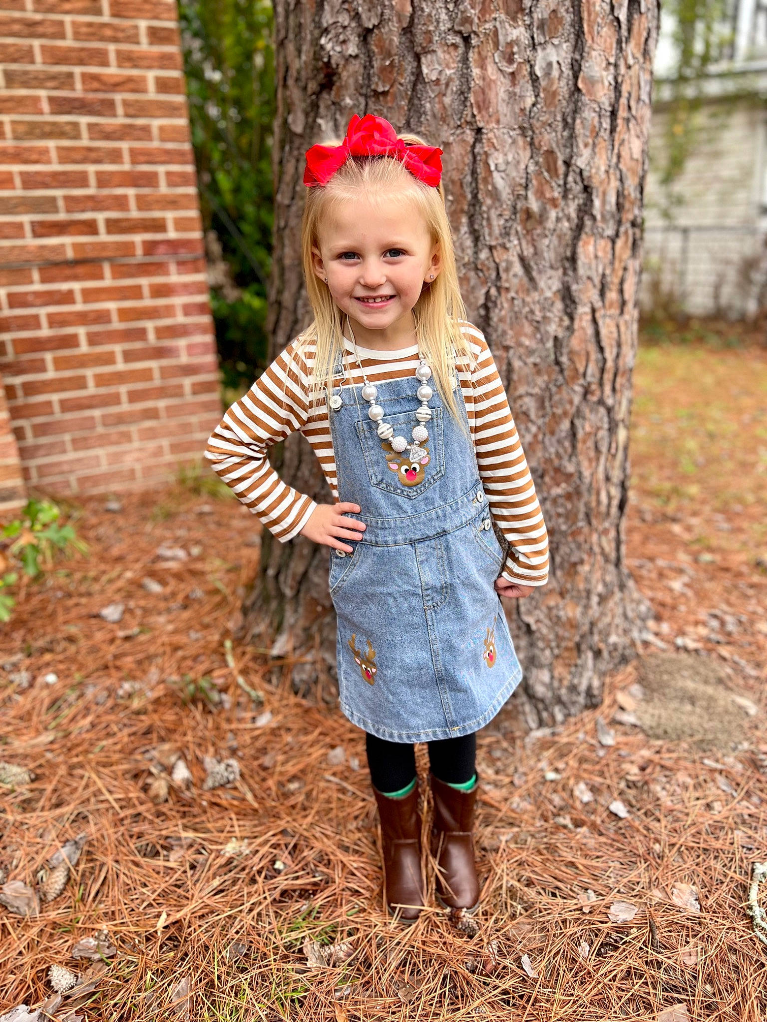 Layklynn is registered to the contest to win money with this photo: baby_toddler_clothing, brick, brickwork, chair, child, eye, face, fawn, grass, happy, head, joy, pattern, people_in_nature, person, plant, smile, soil, spring, toddler