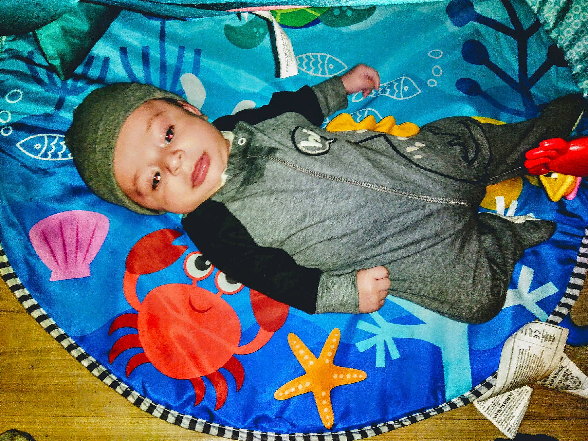 Marius joined the competition — help win amazing prizes! baby, baby_products, baby_toys, child, fictional_character, fun, headwear, person, play, playmat, product, toddler