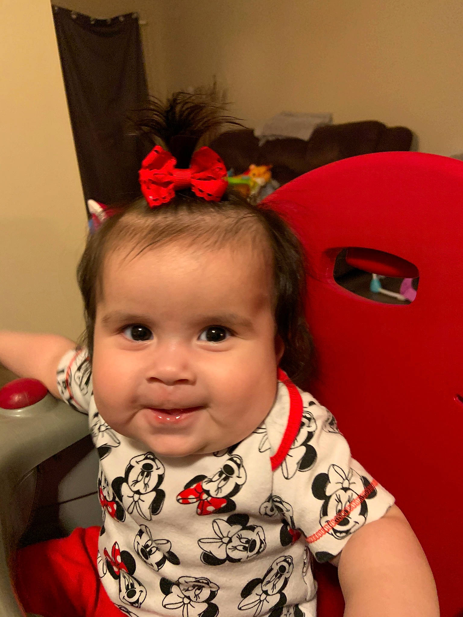 Kaisley is registered to the contest to win money with this photo: cheek, child, hair_accessory, headband, lip, person, toddler