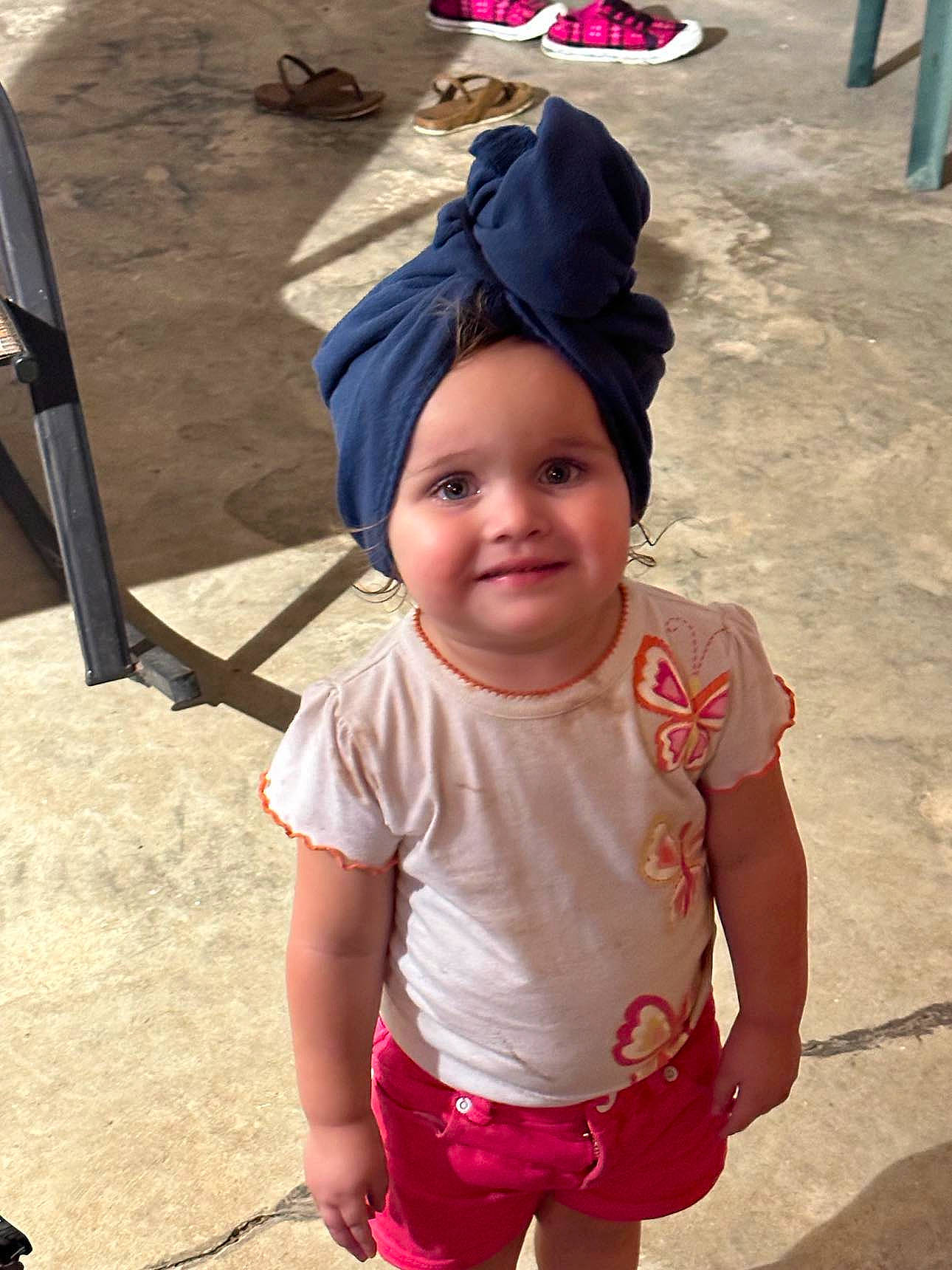 Ava is registered to the contest to win money with this photo: baby, baby_toddler_clothing, beach, beauty, cap, child, fun, happy, hat, headwear, joy, leisure, magenta, person, photograph, pink, recreation, sleeve, smile, summer