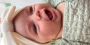 Elly joined the competition — help win amazing prizes! baby, babylaughing, bonnet, clothing, crying, face, happy, hat, head, person, photography, portrait, sad, yawning