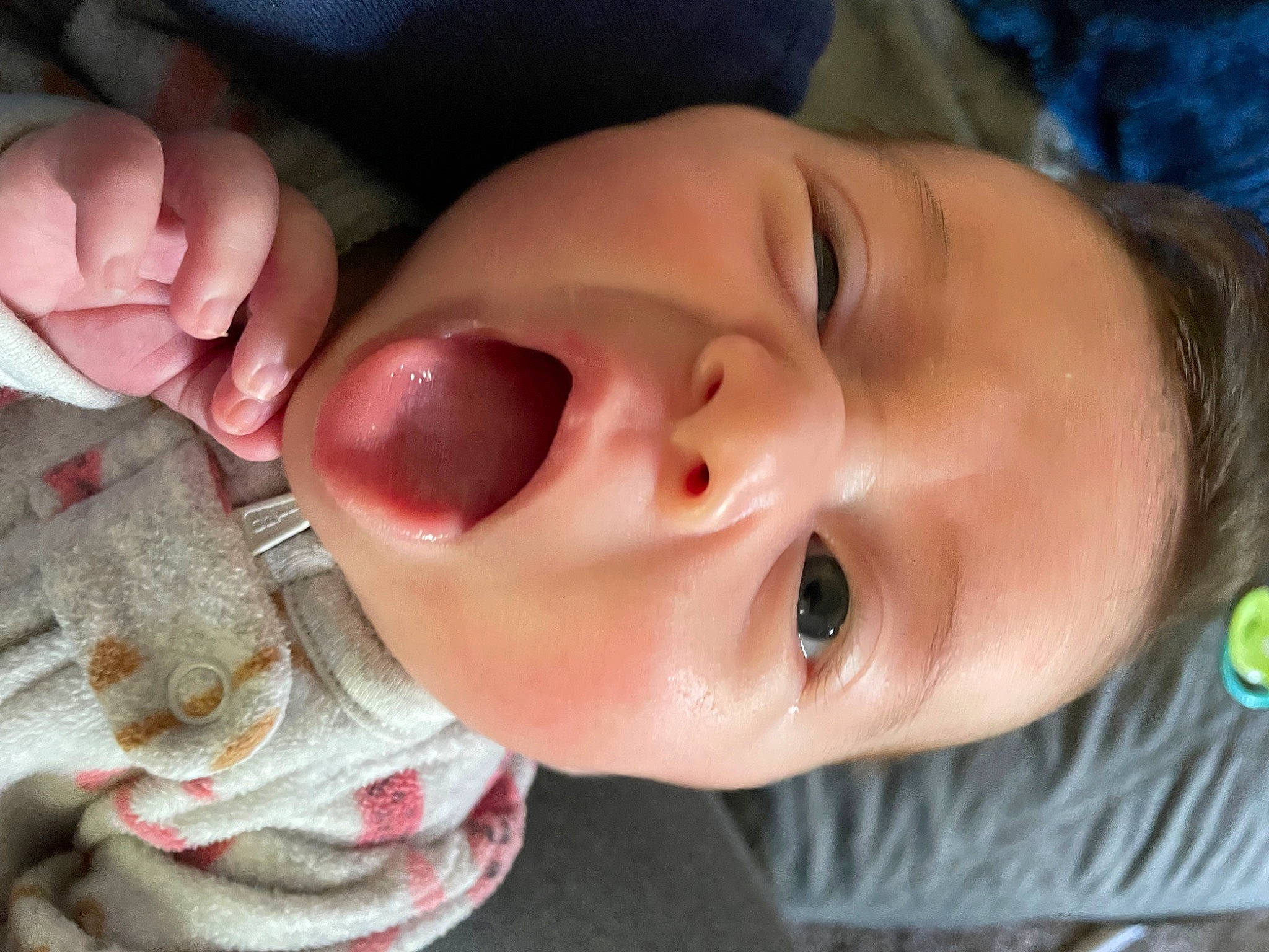 Amiyah is registered to the contest to win money with this photo: baby, cheek, chin, ear, eyebrow, eyelash, facial_expression, finger, forehead, gesture, happy, head, iris, jaw, lip, mouth, neck, nose, person, skin