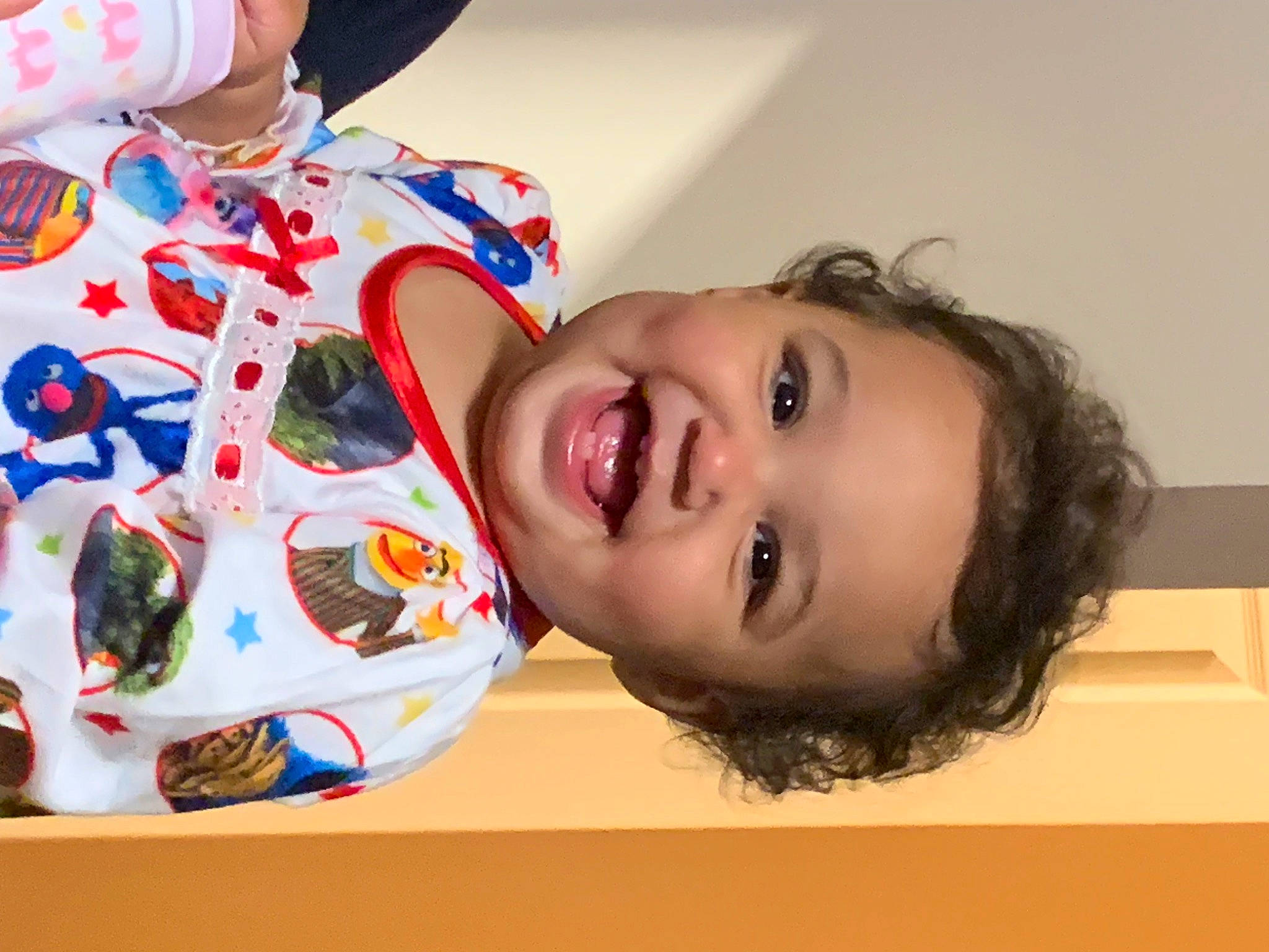 Acelynn joined the competition — help win amazing prizes! baby, carmine, cheek, child, dress, eyelash, fun, happy, headgear, joy, leisure, lip, mouth, neck, nose, person, play, room, skin, smile