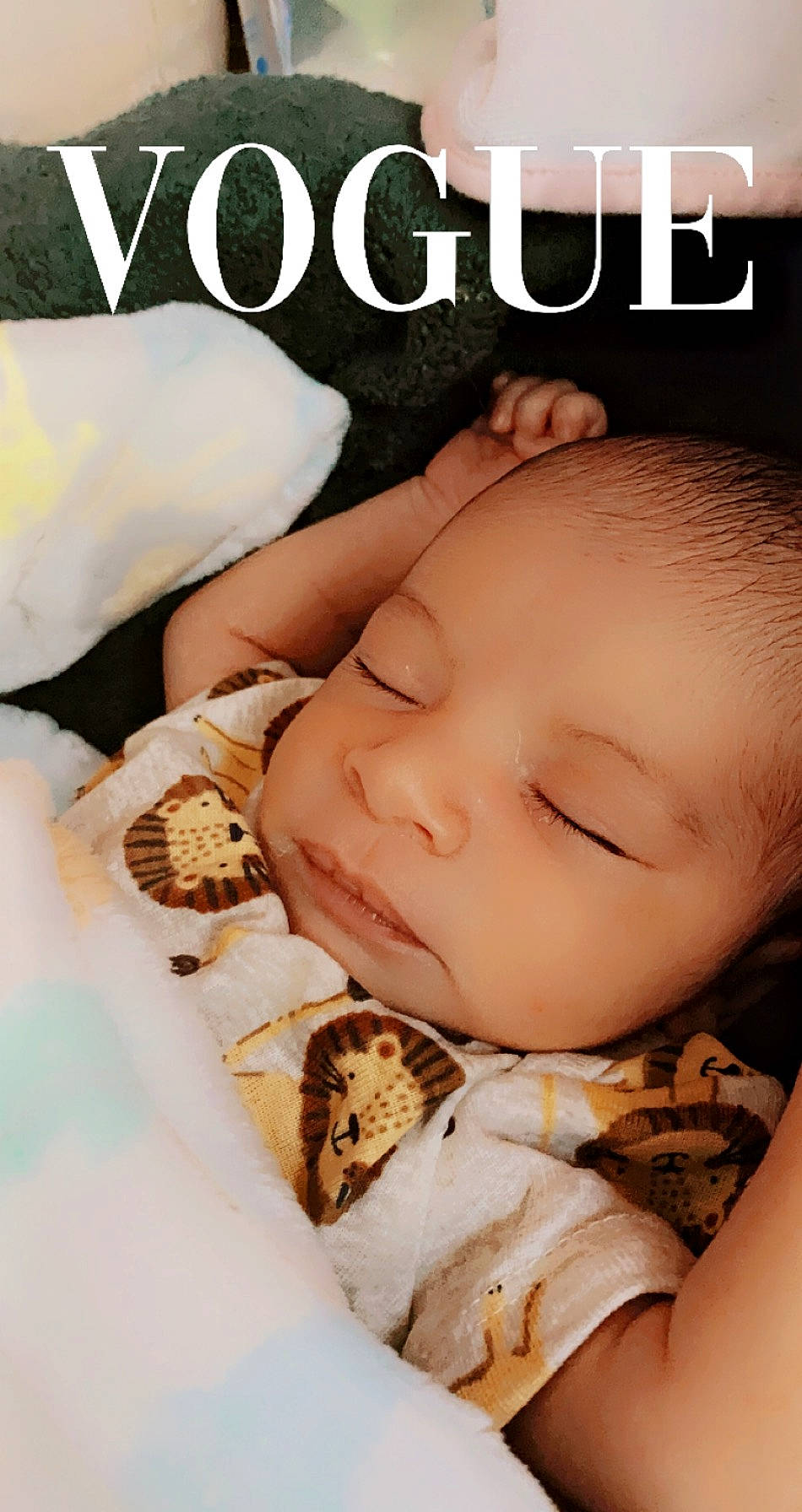 Deshaun joined the competition — help win amazing prizes! baby, baby_toddler_clothing, cheek, child, comfort, eyelash, font, fur, happy, pattern, person, photo_caption, portrait_photography, publication, toddler