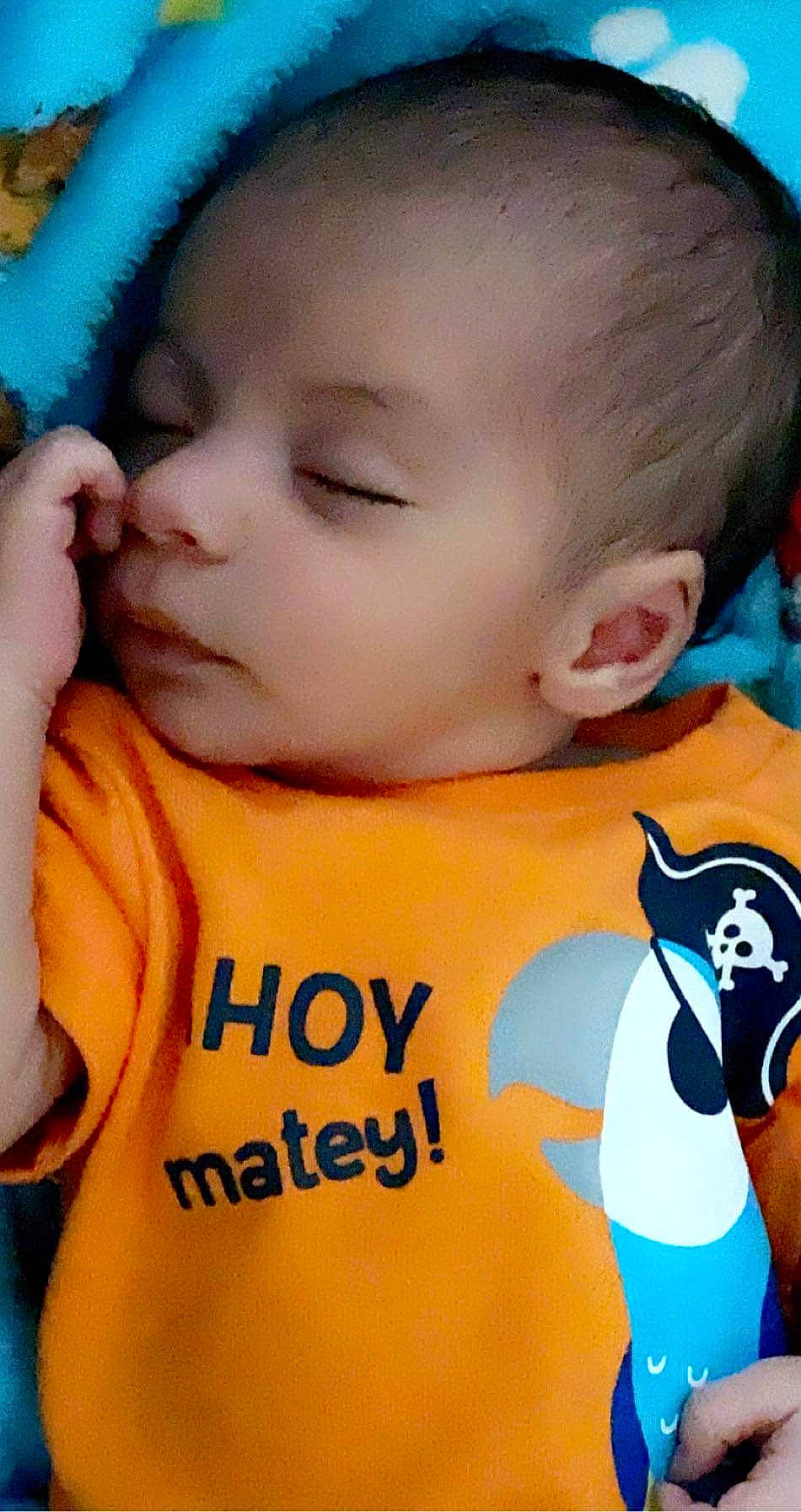 Deshaun is registered to the contest to win money with this photo: baby_toddler_clothing, blue, cheek, chin, eyebrow, eyelash, facial_expression, forehead, hairstyle, happy, head, lip, mouth, neck, nose, organ, person, product, skin, sleeve