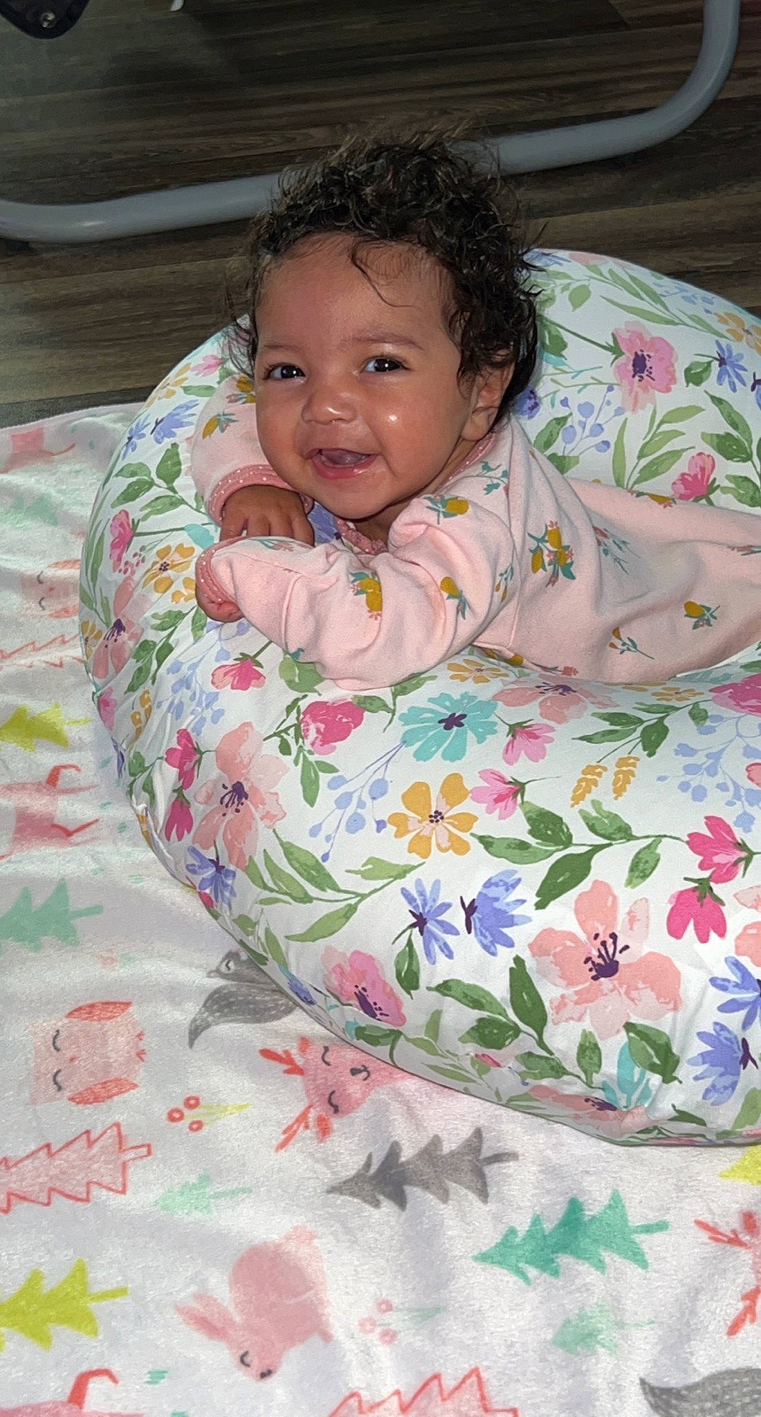 Avayah joined the competition — help win amazing prizes! baby, baby_products, baby_toddler_clothing, bedding, bedtime, cheek, child, chin, comfort, eye, facial_expression, hair, happy, linens, nose, person, skin, sleeve, smile, textile